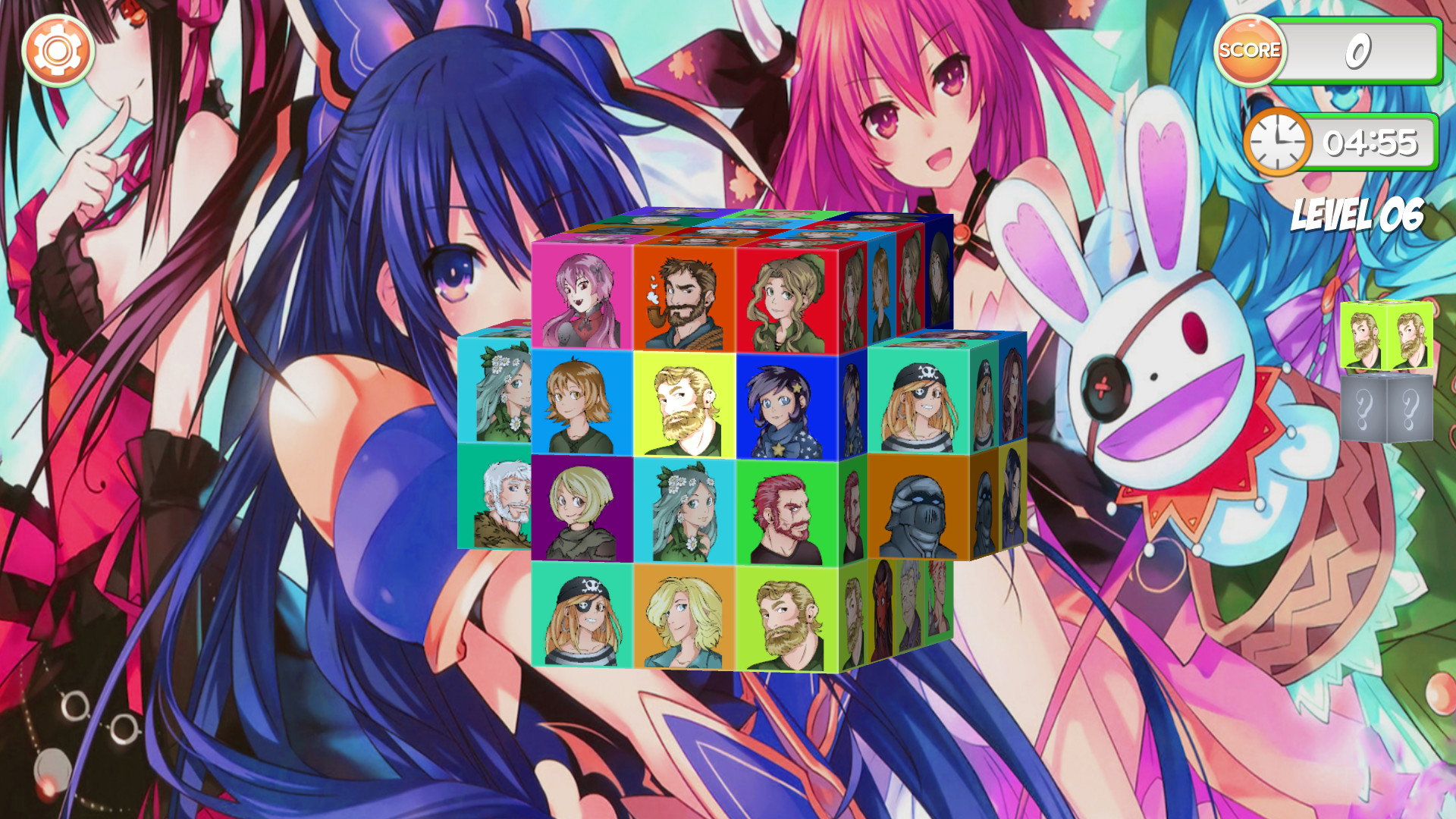 Mahjong Dimensions 3D - Fantasy Anime screenshot 7