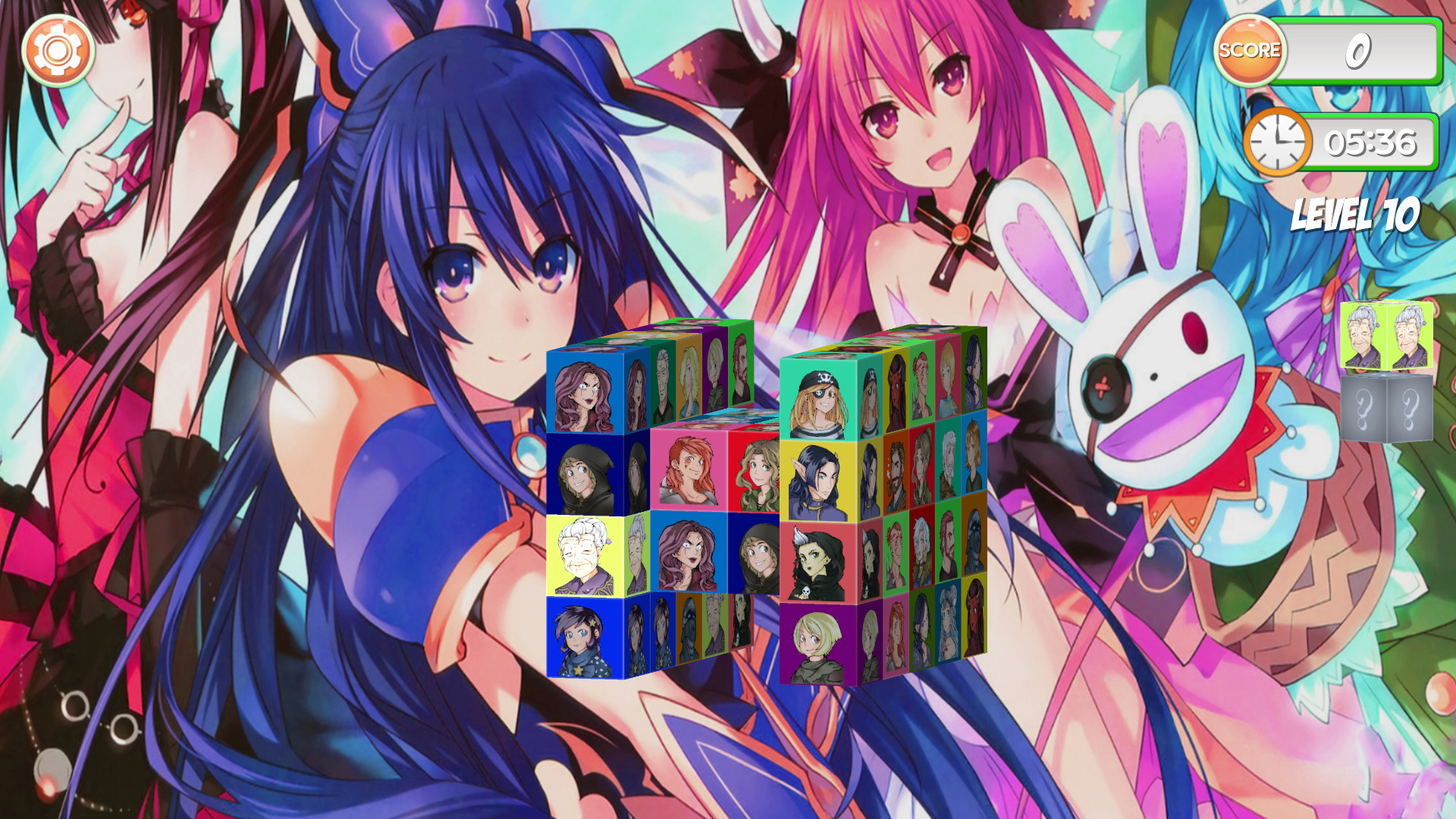 Mahjong Dimensions 3D - Fantasy Anime screenshot 8