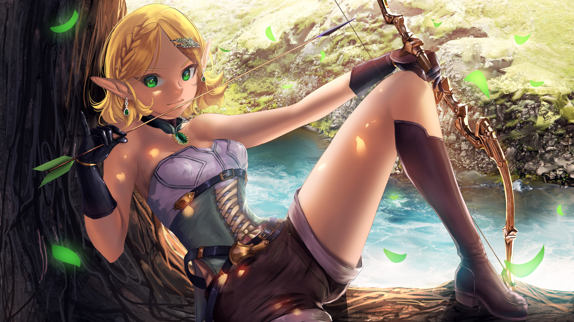 Hentai Cosplay Elf screenshot 5