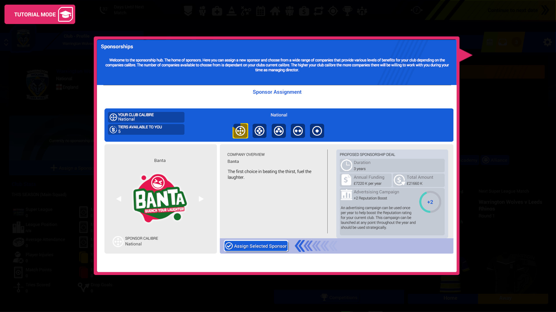 Rugby League Team Manager 3 screenshot 13