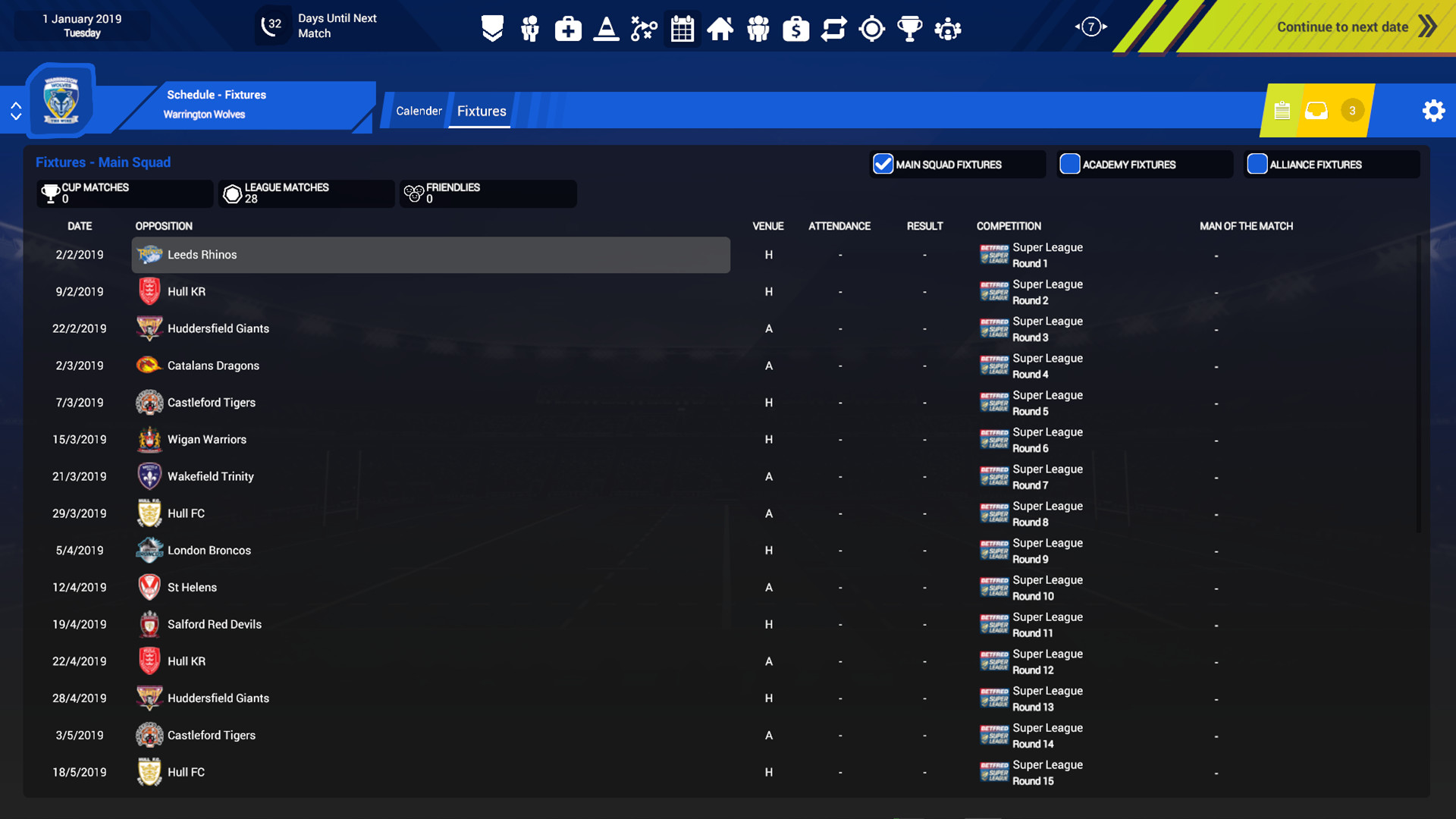 Rugby League Team Manager 3 screenshot 17