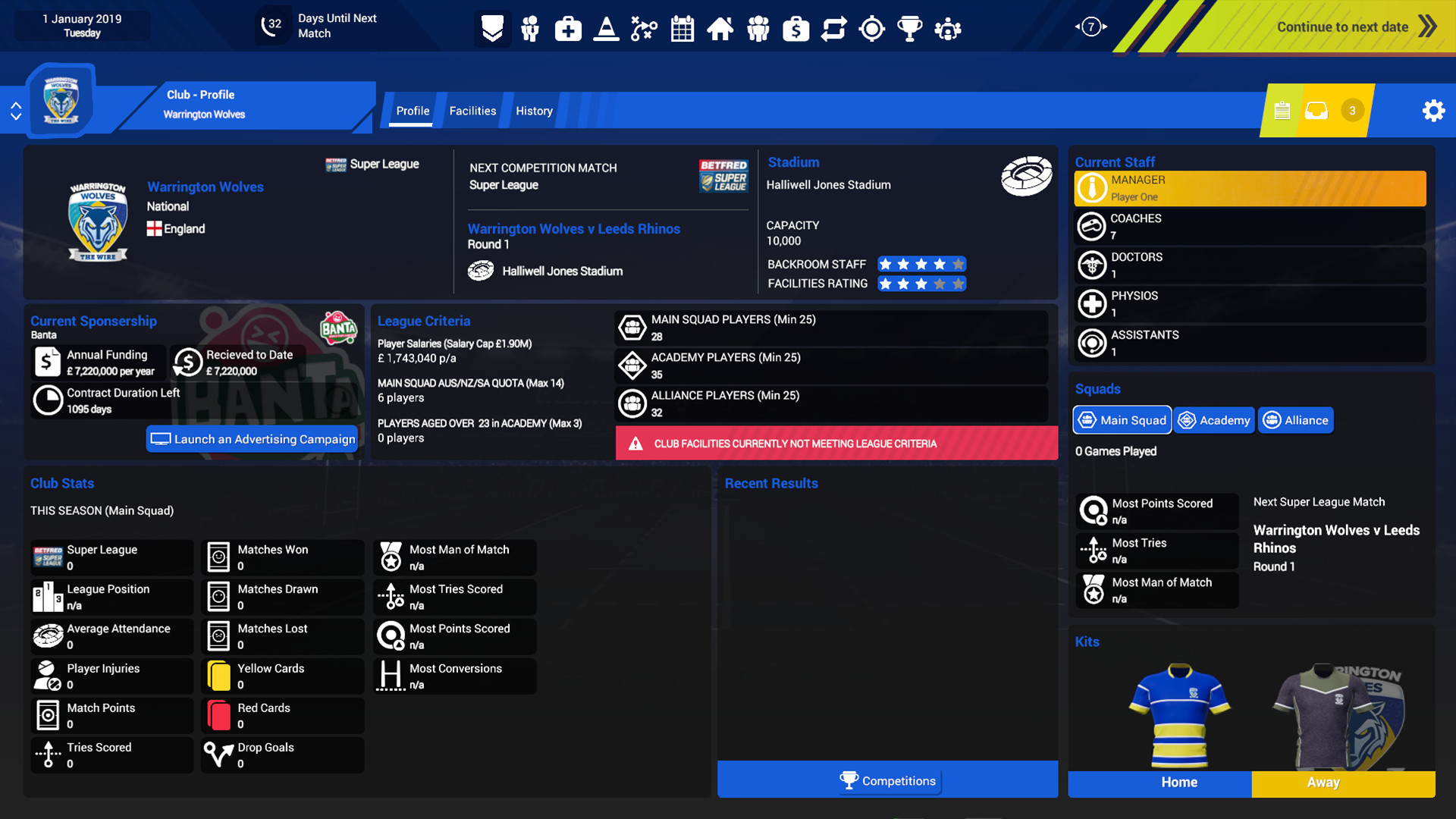 Rugby League Team Manager 3 screenshot 18