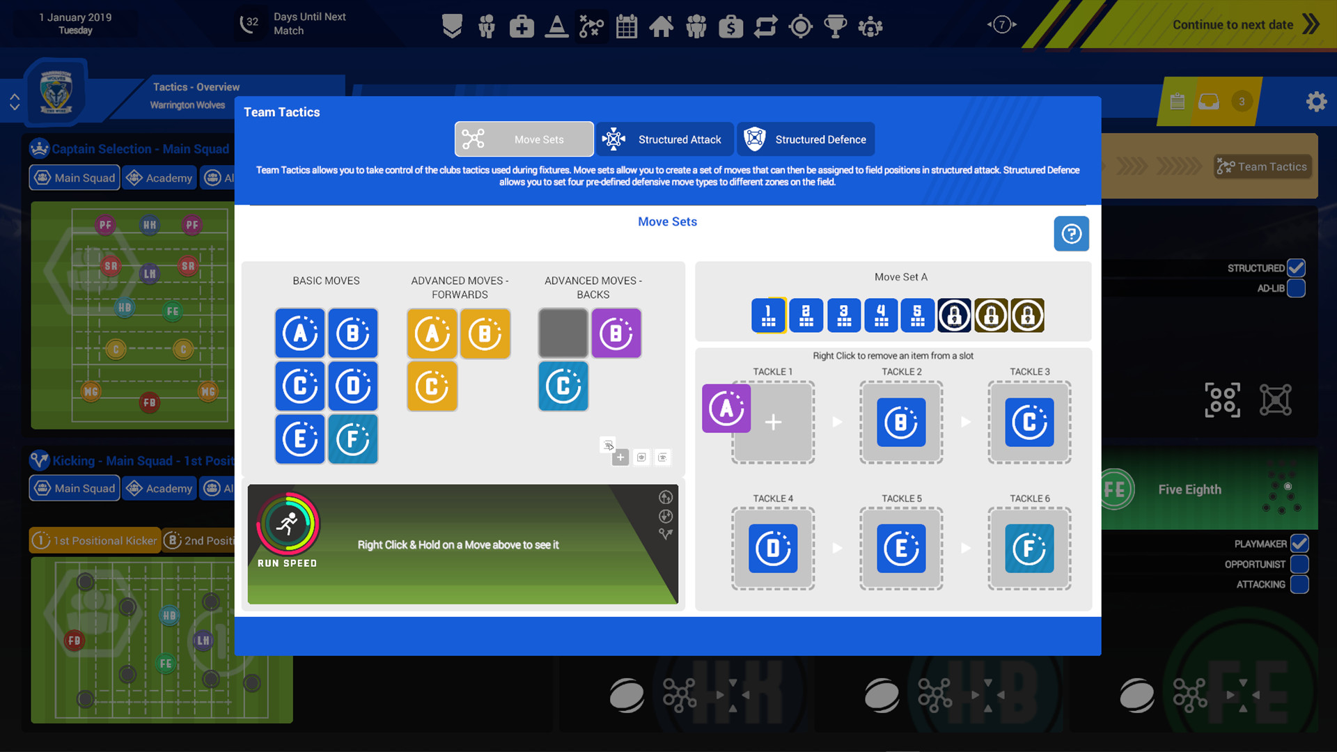 Rugby League Team Manager 3 screenshot 4
