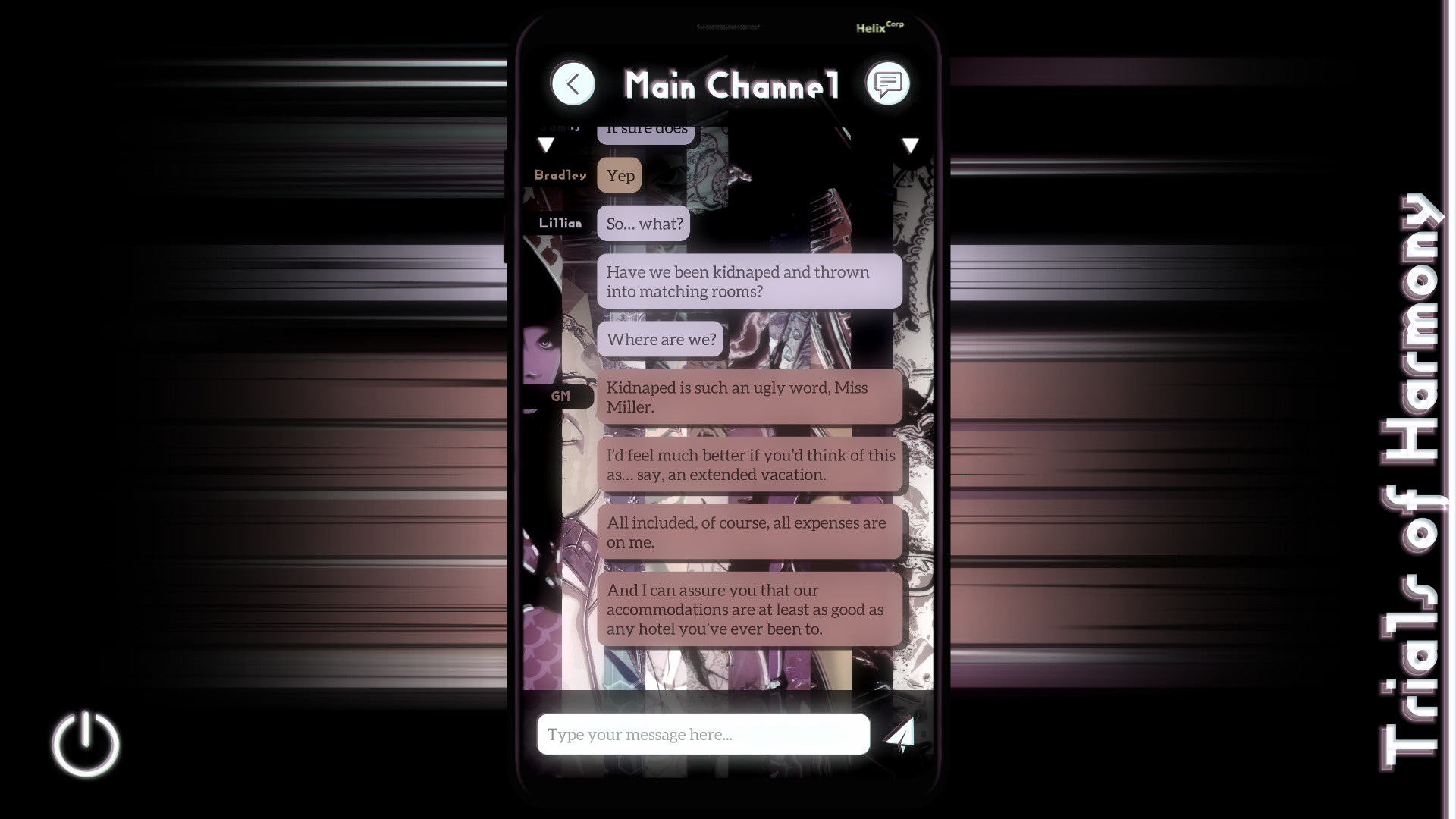 Trials of Harmony ~ A Found Phone Mystery Visual Novel screenshot 16