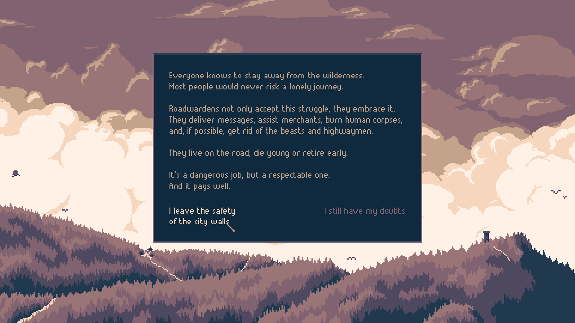 Roadwarden screenshot 1