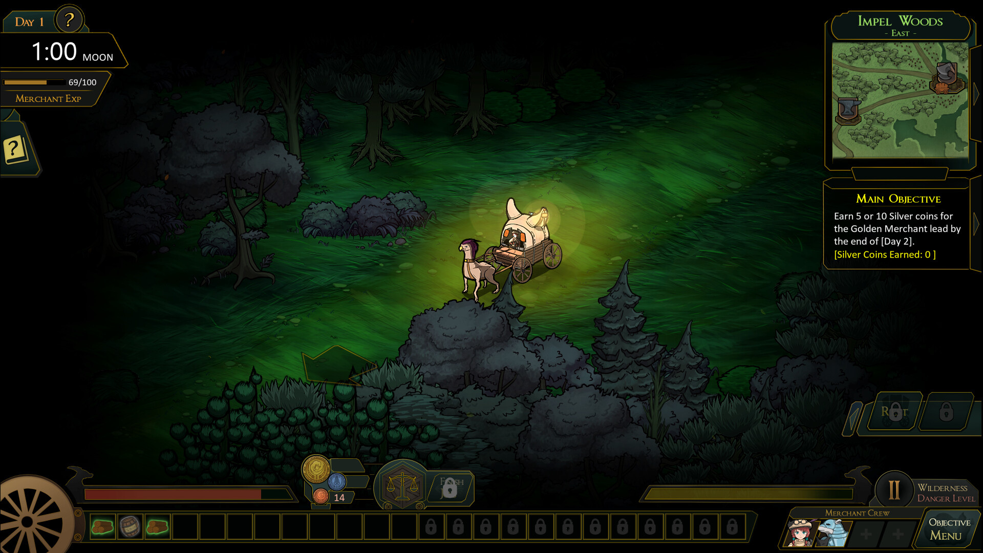 Ten Thousand Coins: The Golden Merchant screenshot 1