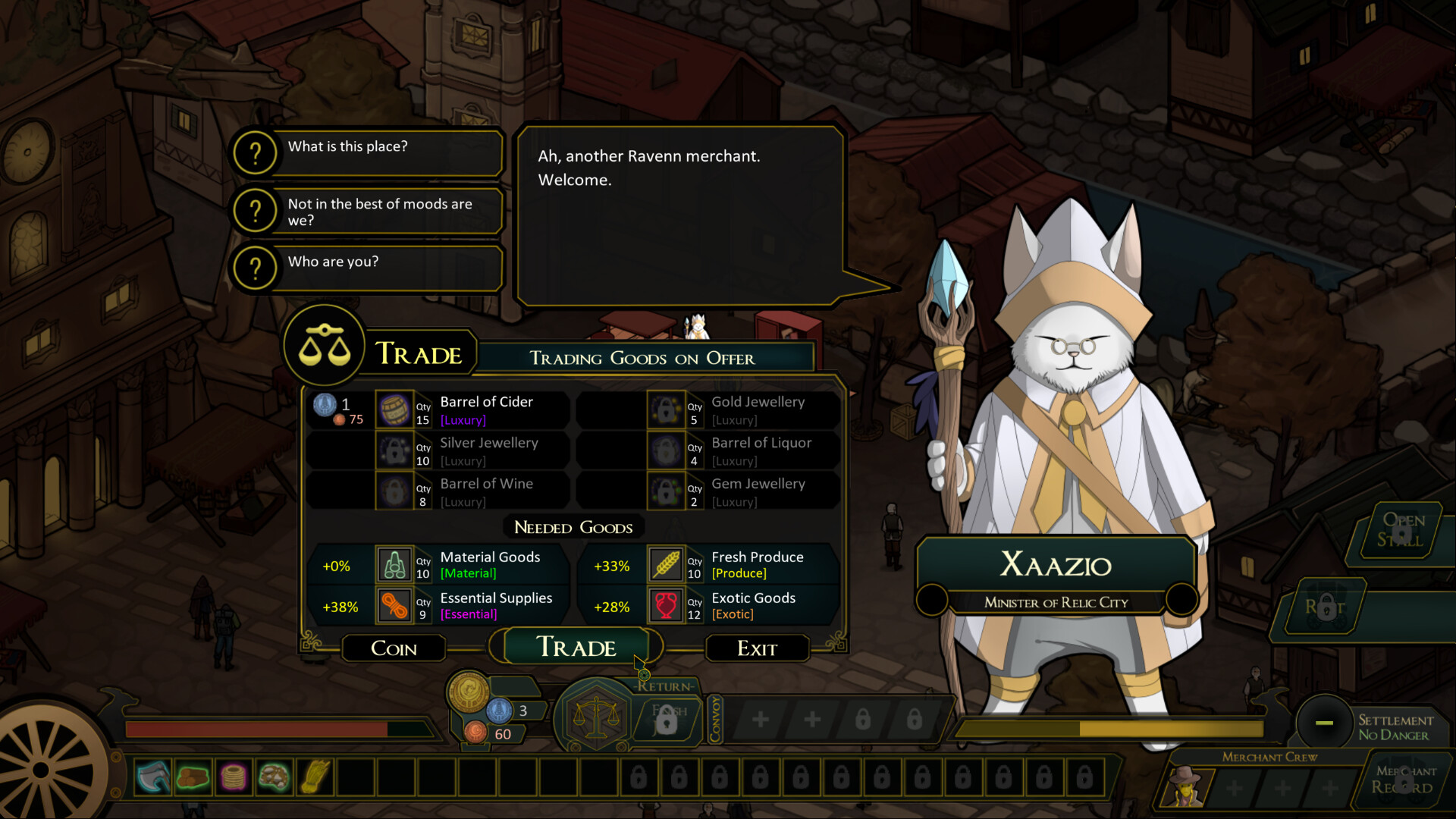 Ten Thousand Coins: The Golden Merchant screenshot 9