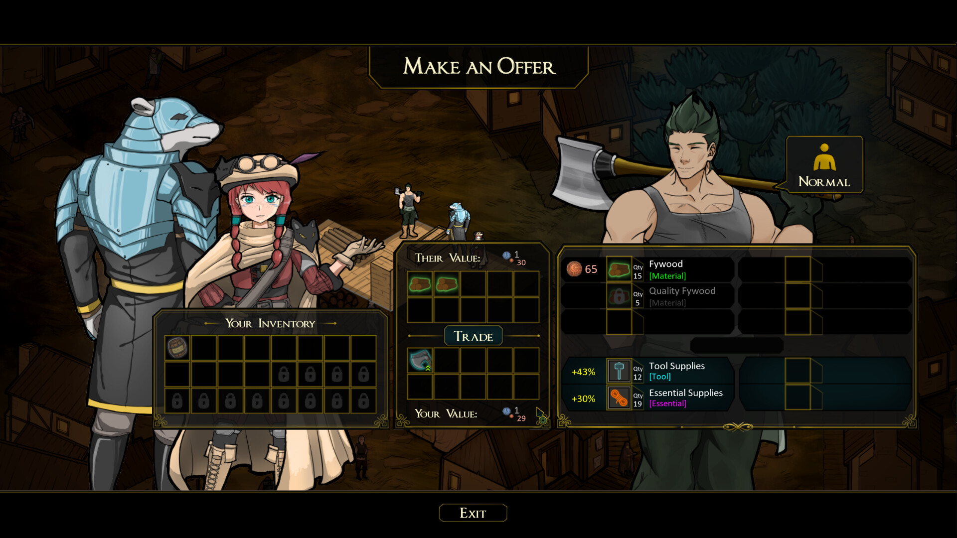Ten Thousand Coins: The Golden Merchant screenshot 3