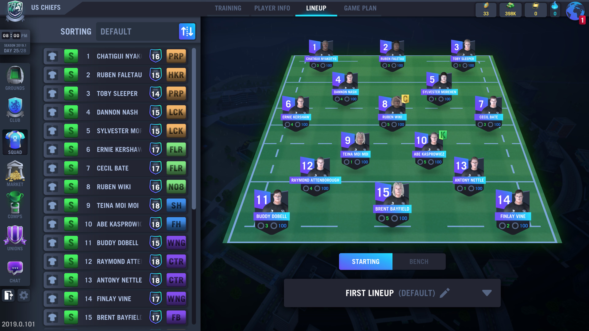 Blackout Rugby - World Cup Edition screenshot 4