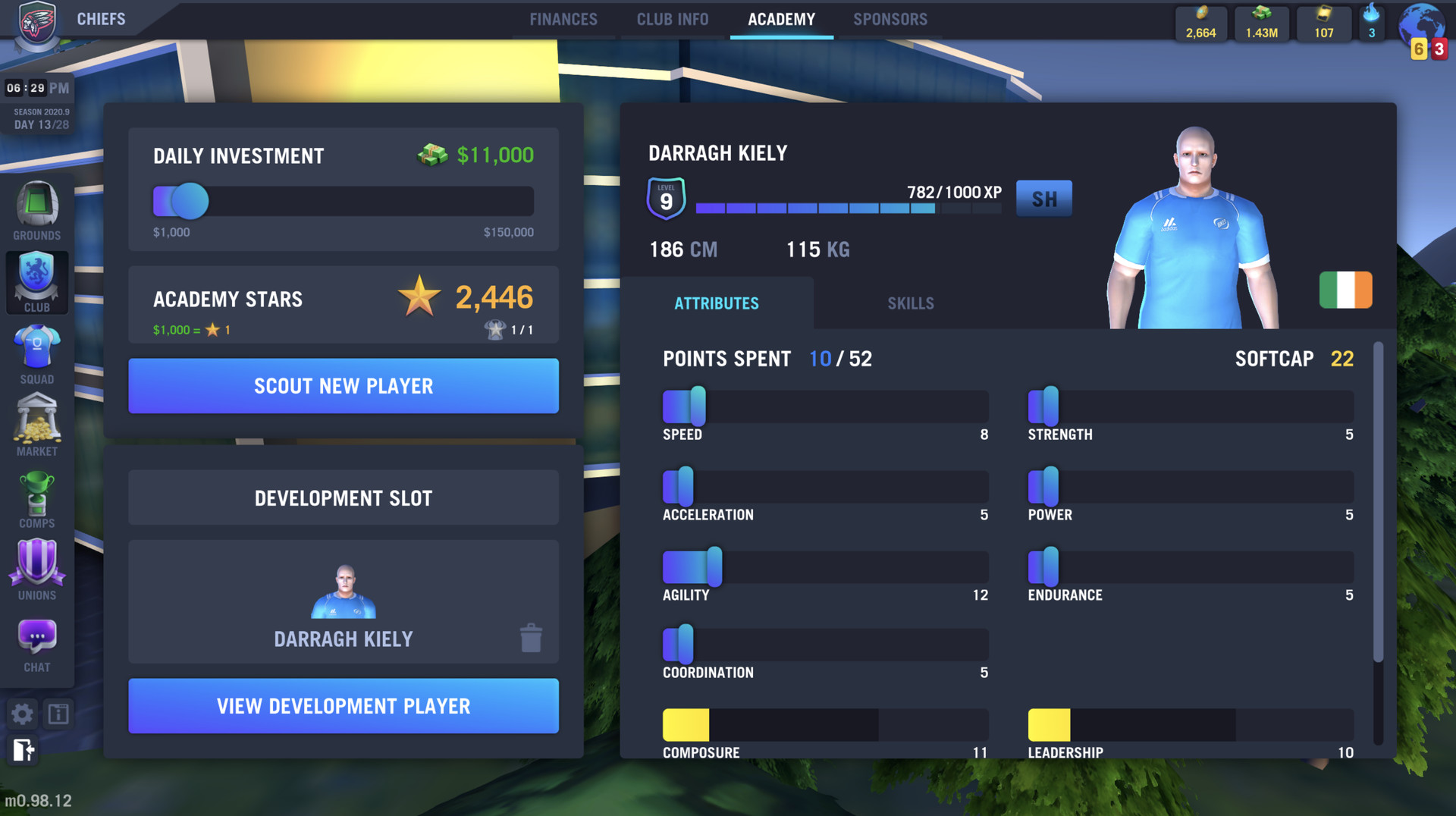 Blackout Rugby - World Cup Edition screenshot 14