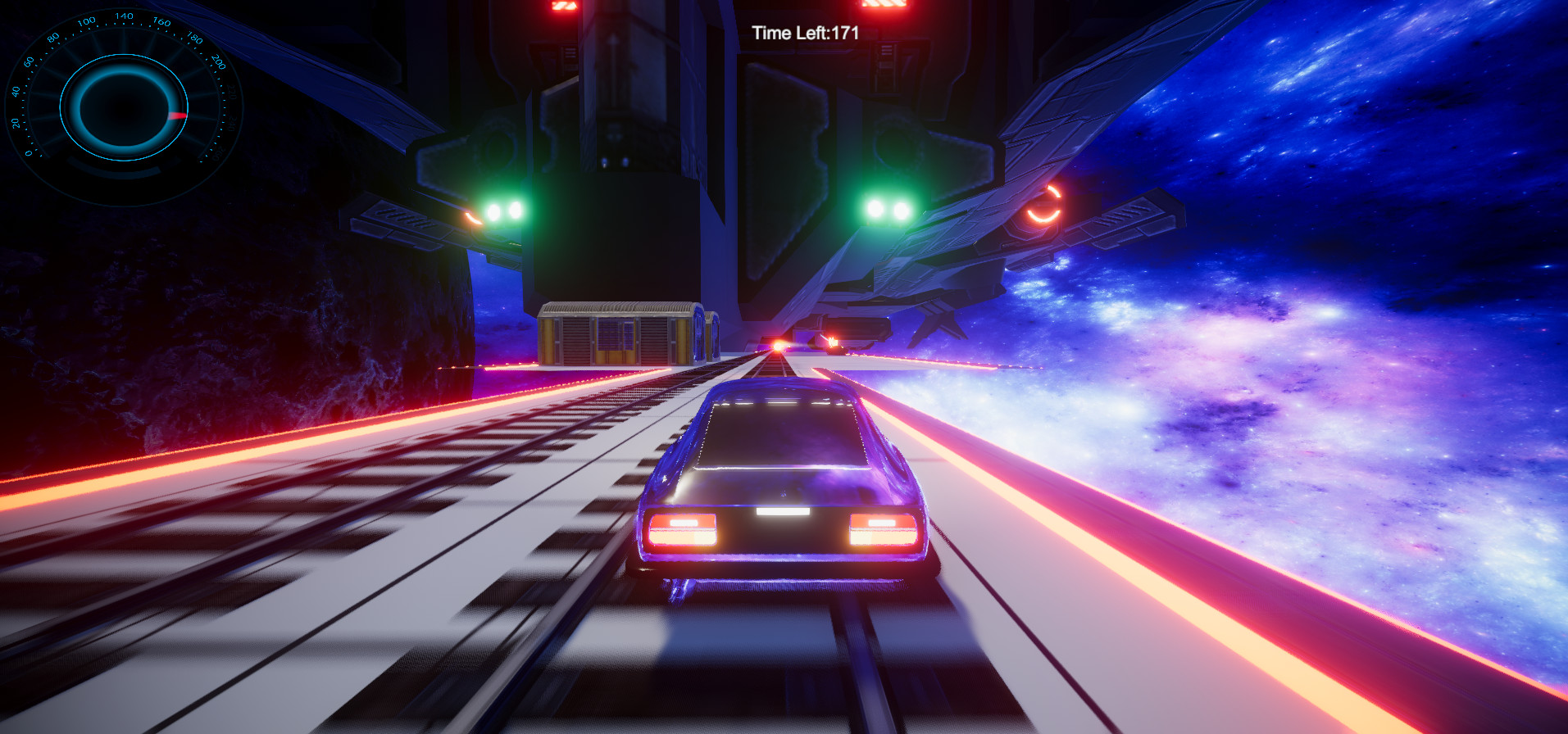 RaceXXL Space screenshot 1