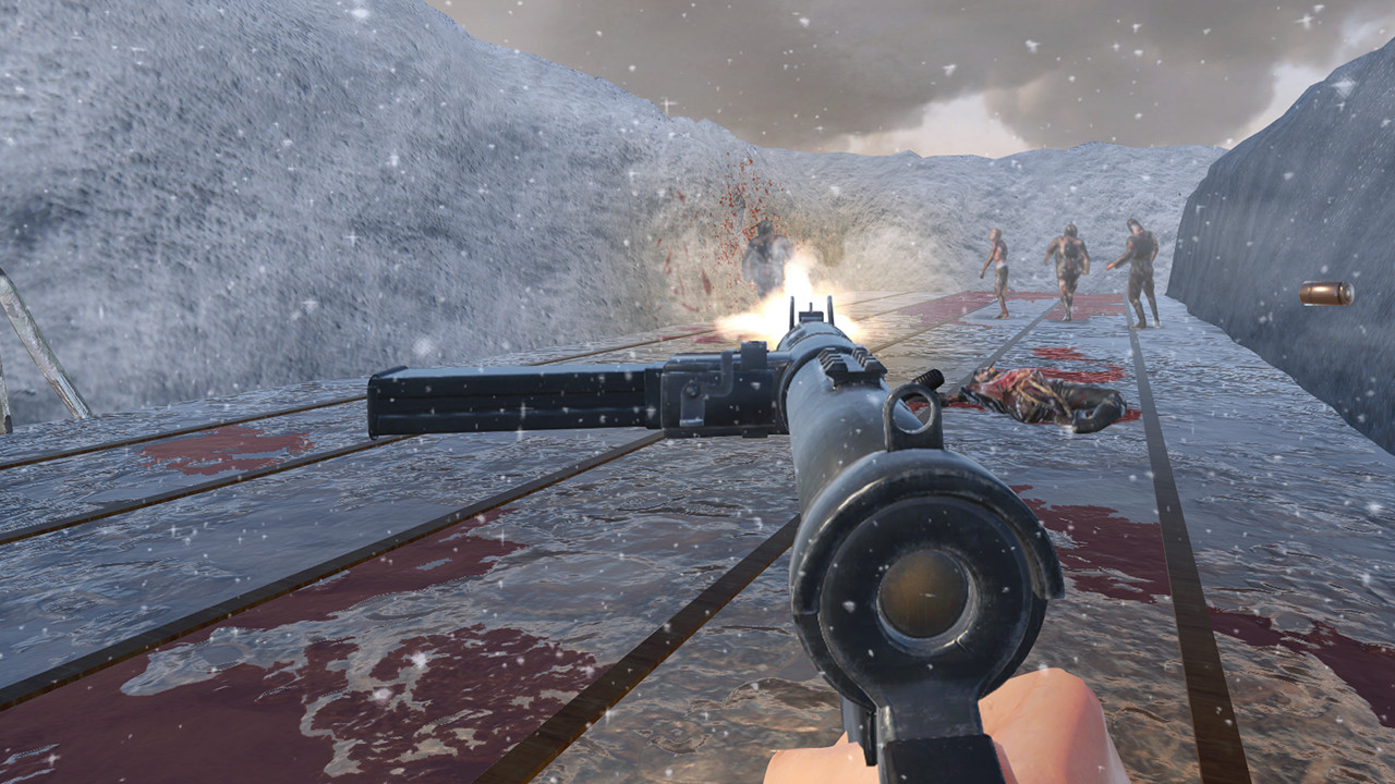 World War 2 Winter Gun Range VR Simulator screenshot 3