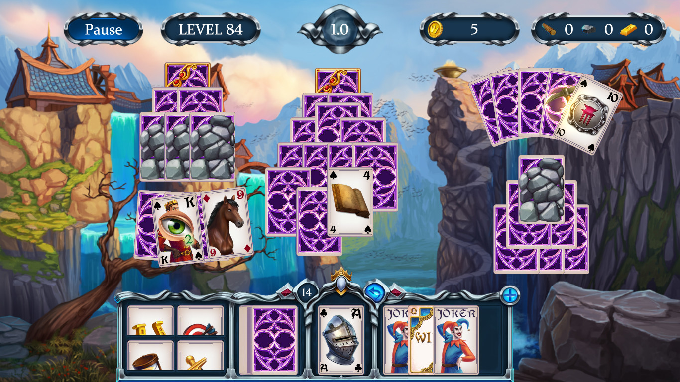Solitaire Call of Honor screenshot 2