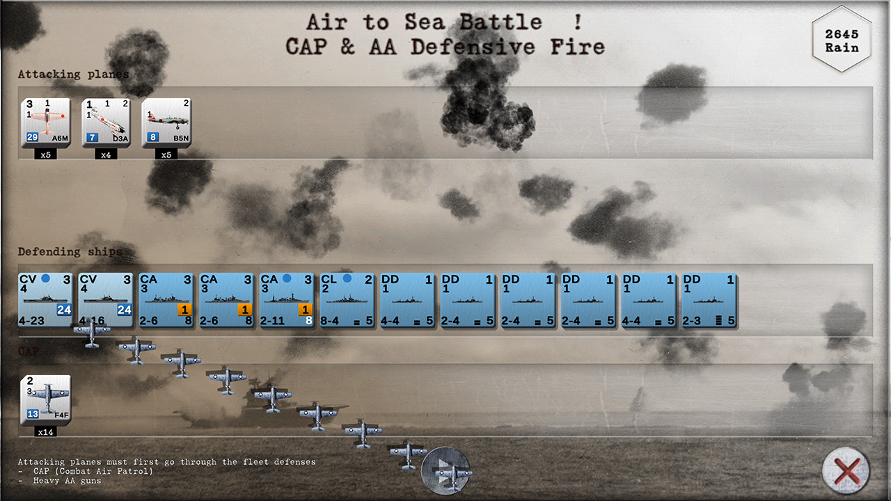 Carrier Battles 4 Guadalcanal - Pacific War Naval Warfare screenshot 1