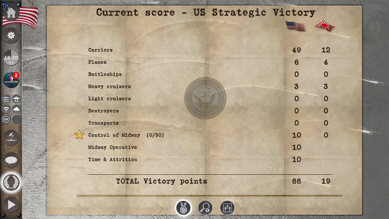 Carrier Battles 4 Guadalcanal - Pacific War Naval Warfare screenshot 14
