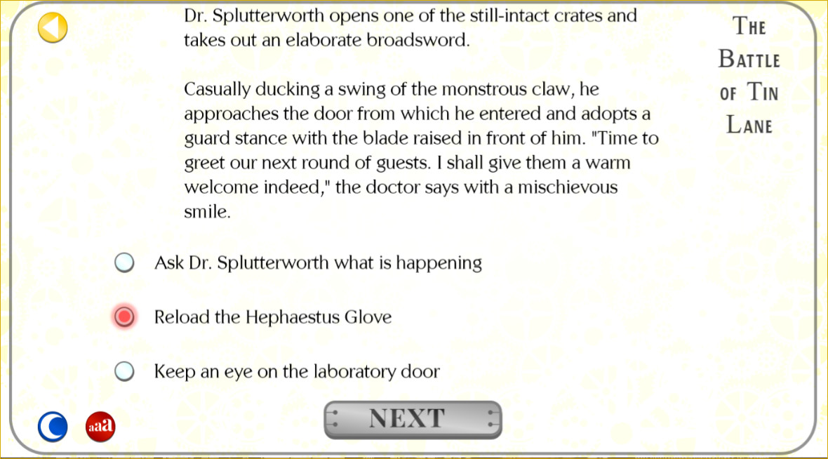 Victoriana - Steampunk Text Adventure screenshot 3