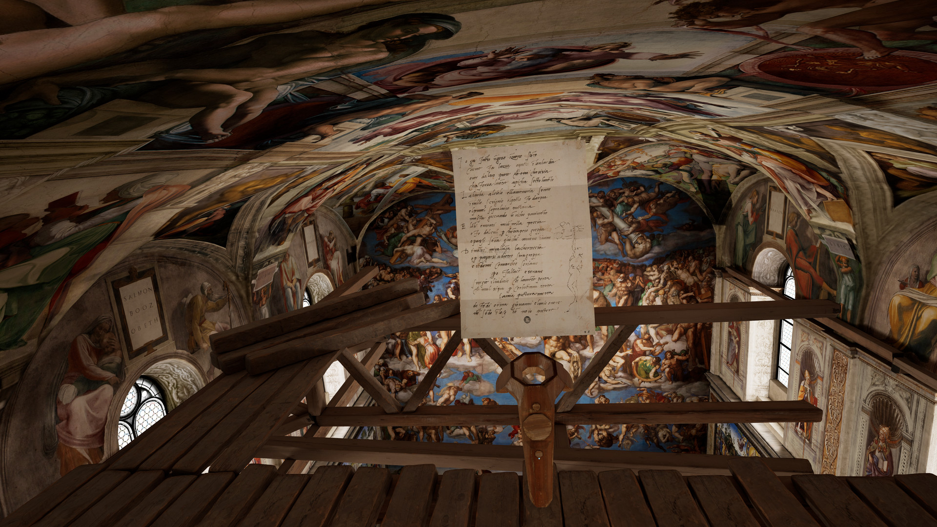 IL DIVINO: Michelangelo's Sistine Ceiling in VR screenshot 8