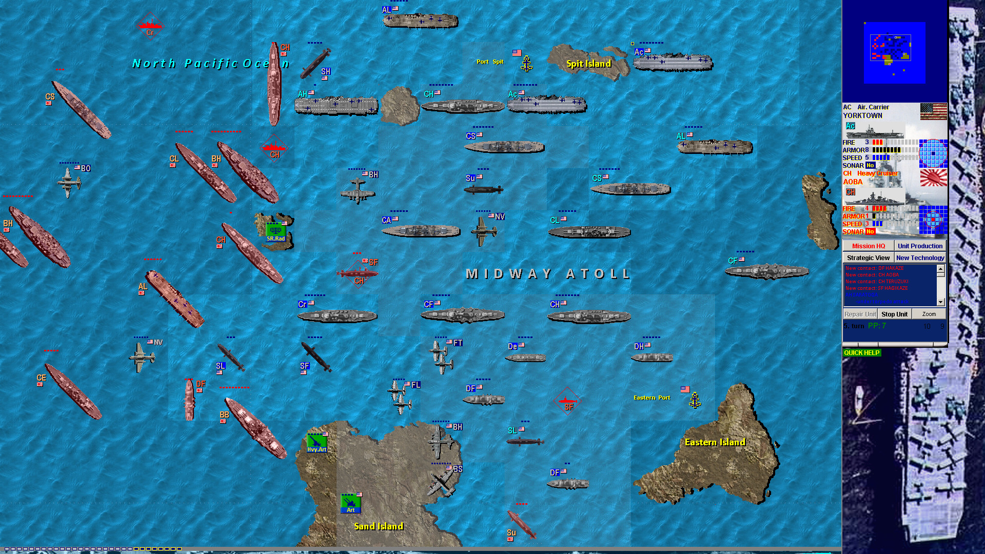 Battleships and Carriers - Pacific War screenshot 15