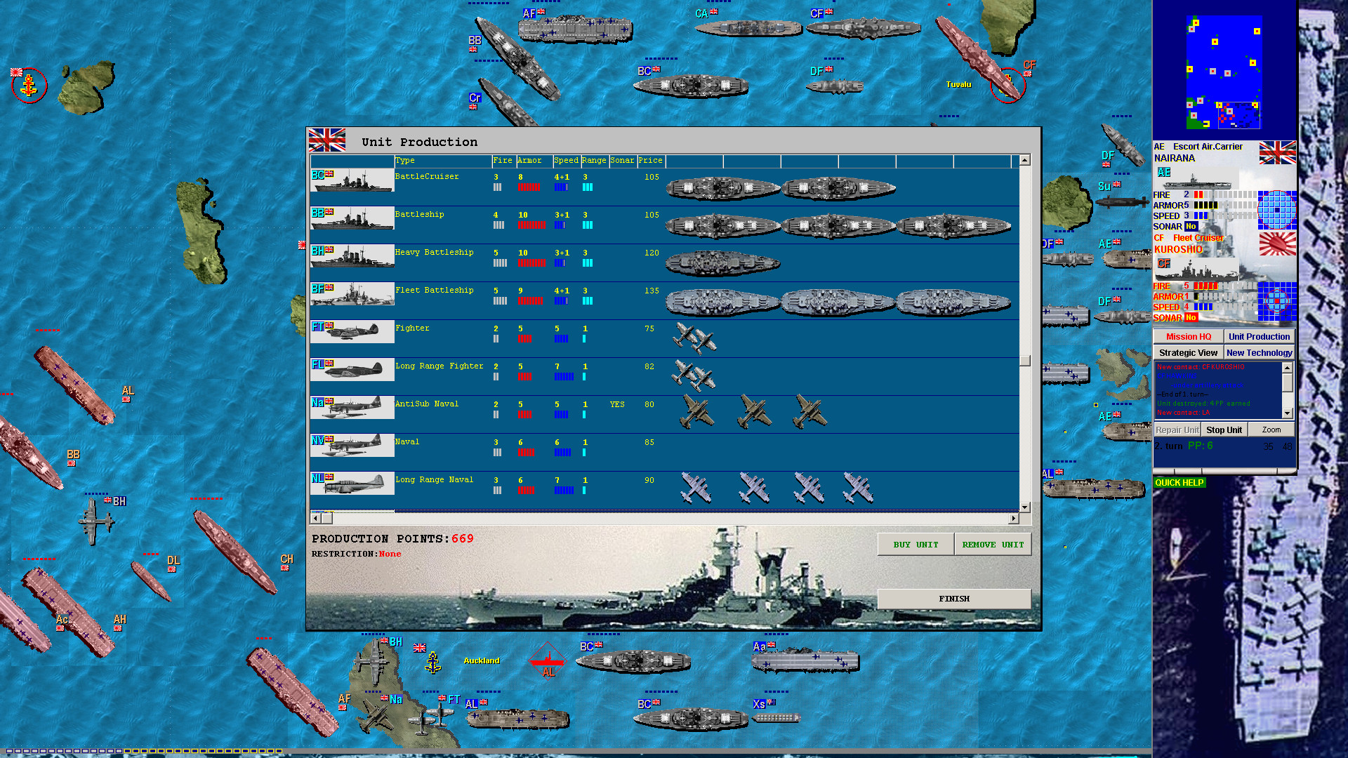 Battleships and Carriers - Pacific War screenshot 7