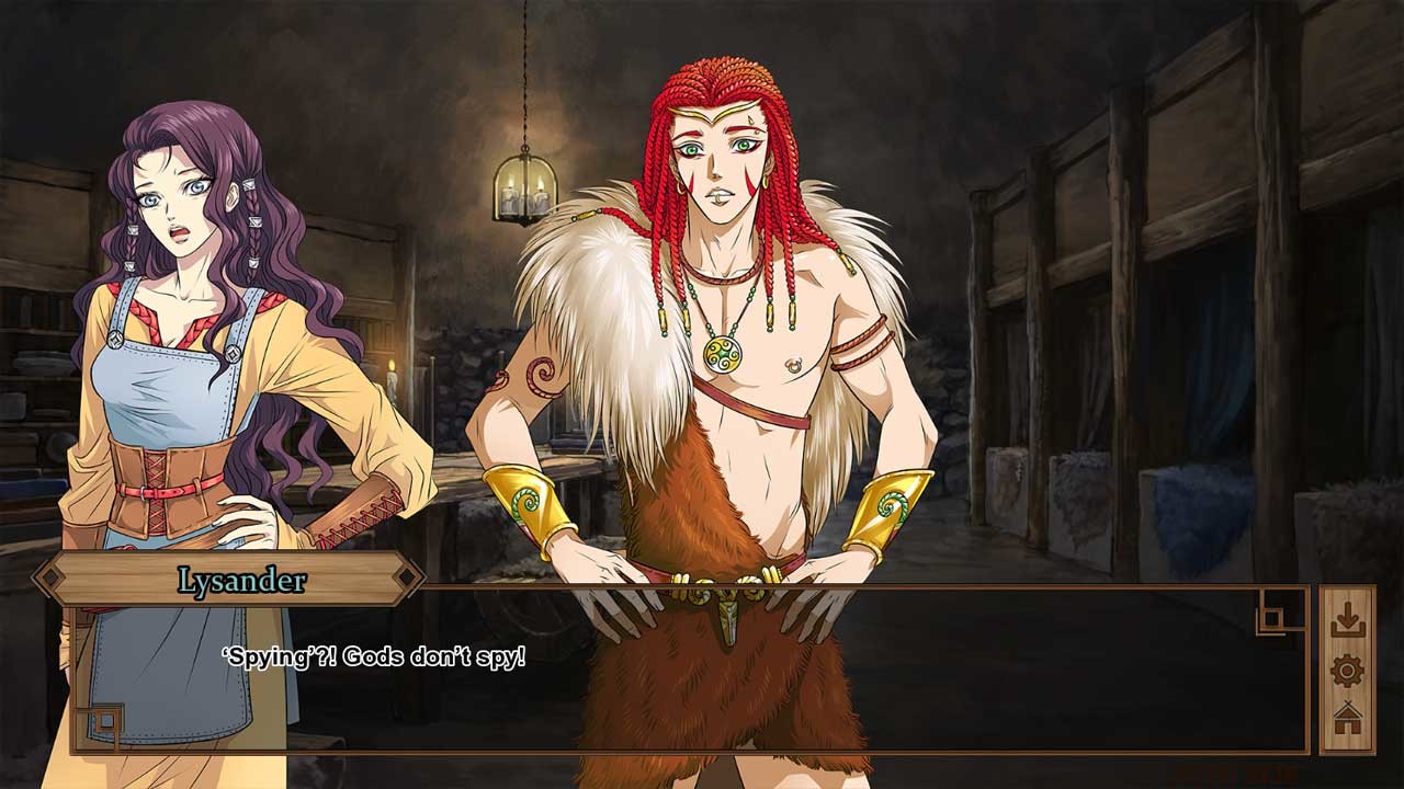 Gods of Love: An Otome Visual Novel screenshot 10