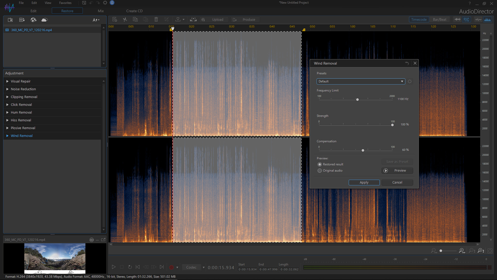 CyberLink AudioDirector 10 Ultra screenshot 5