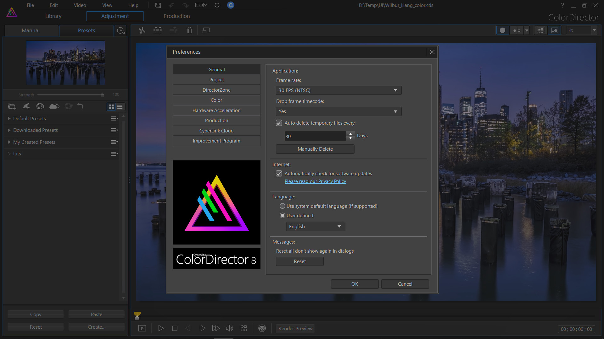 CyberLink ColorDirector 8 Ultra screenshot 4