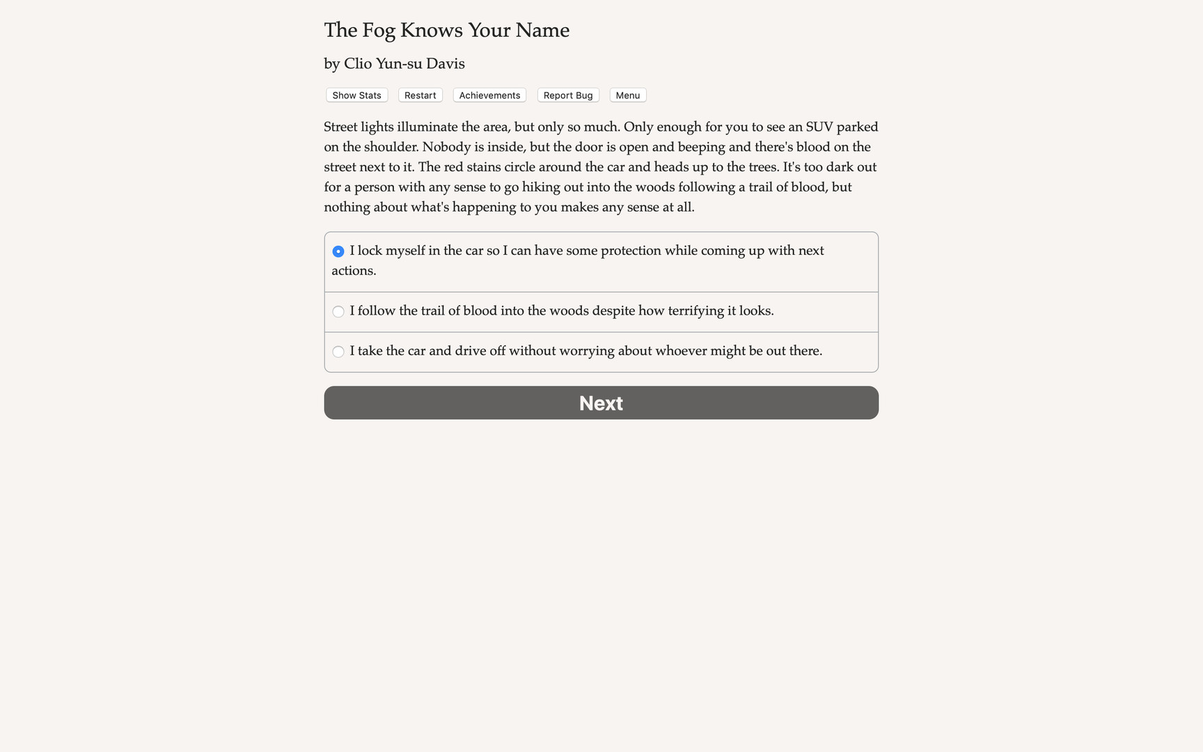 The Fog Knows Your Name screenshot 3