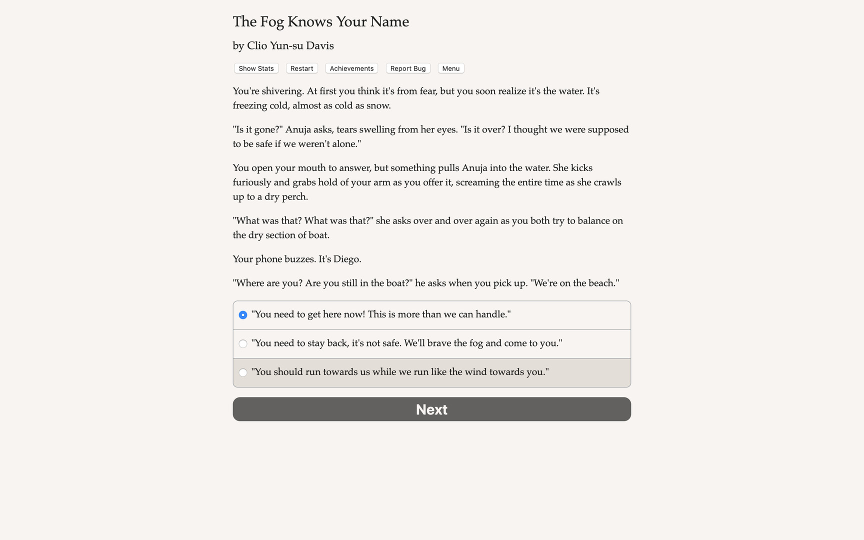The Fog Knows Your Name screenshot 4