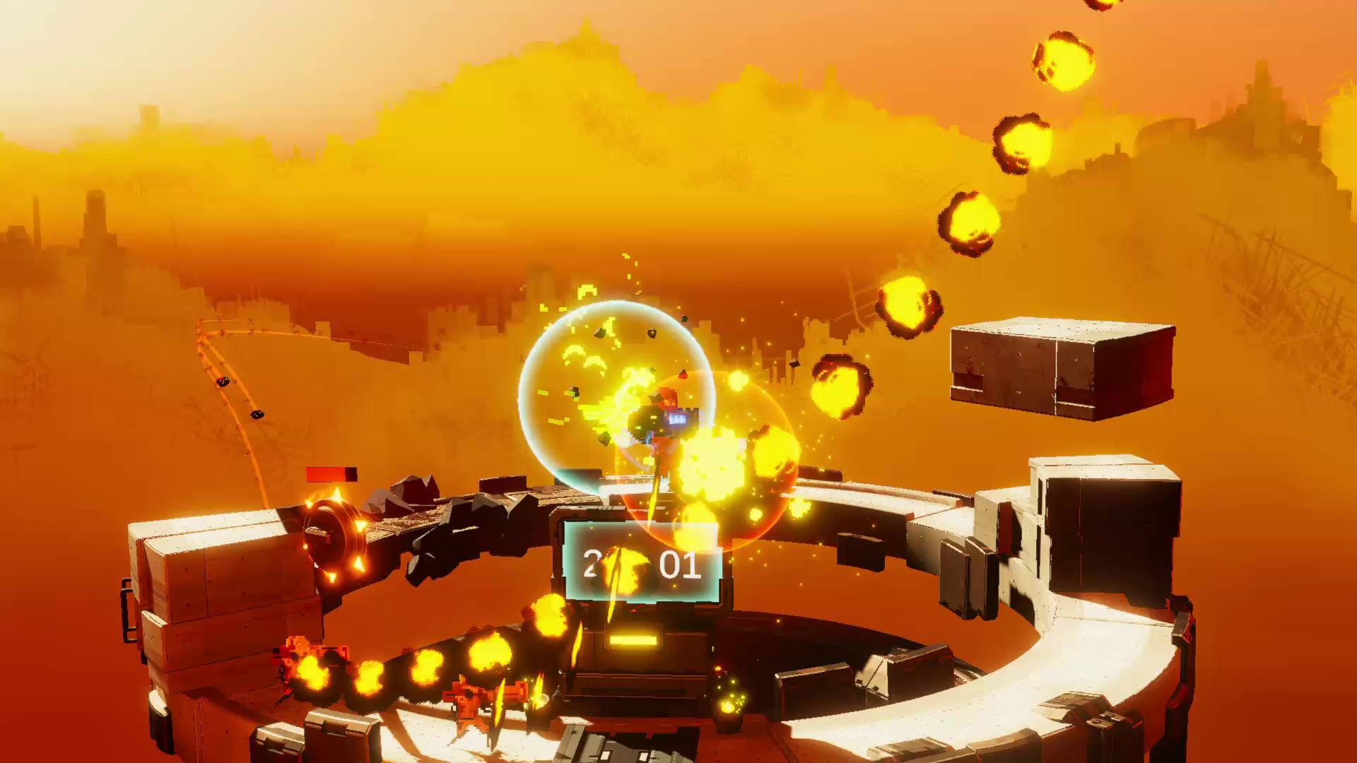 Orbital Bullet – The 360° Rogue-lite screenshot 23