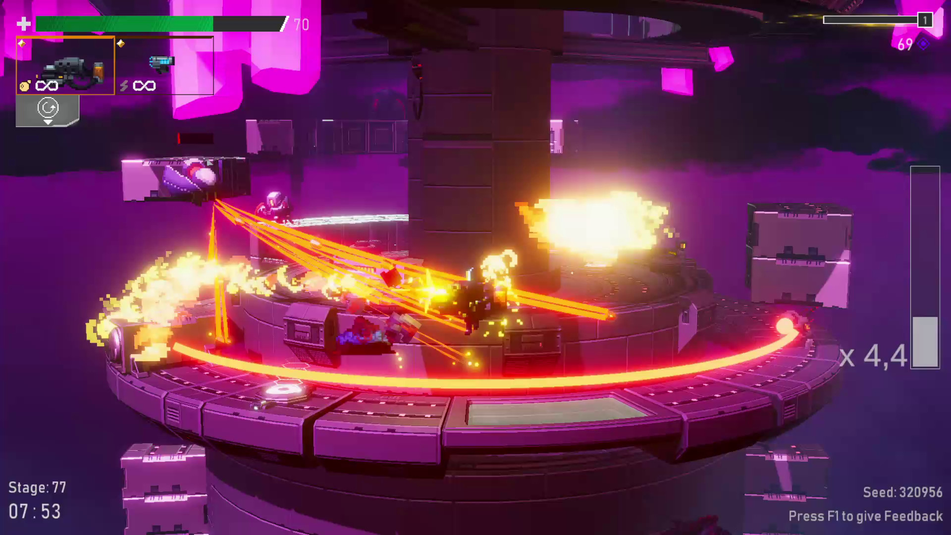 Orbital Bullet – The 360° Rogue-lite screenshot 21