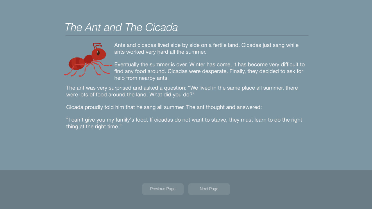 Aesop’s Fables - A New Approach screenshot 4