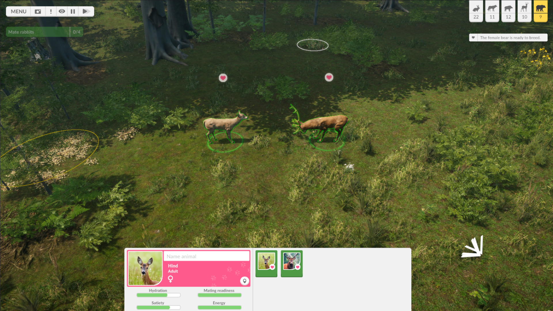Natural Instincts: European Forest screenshot 3