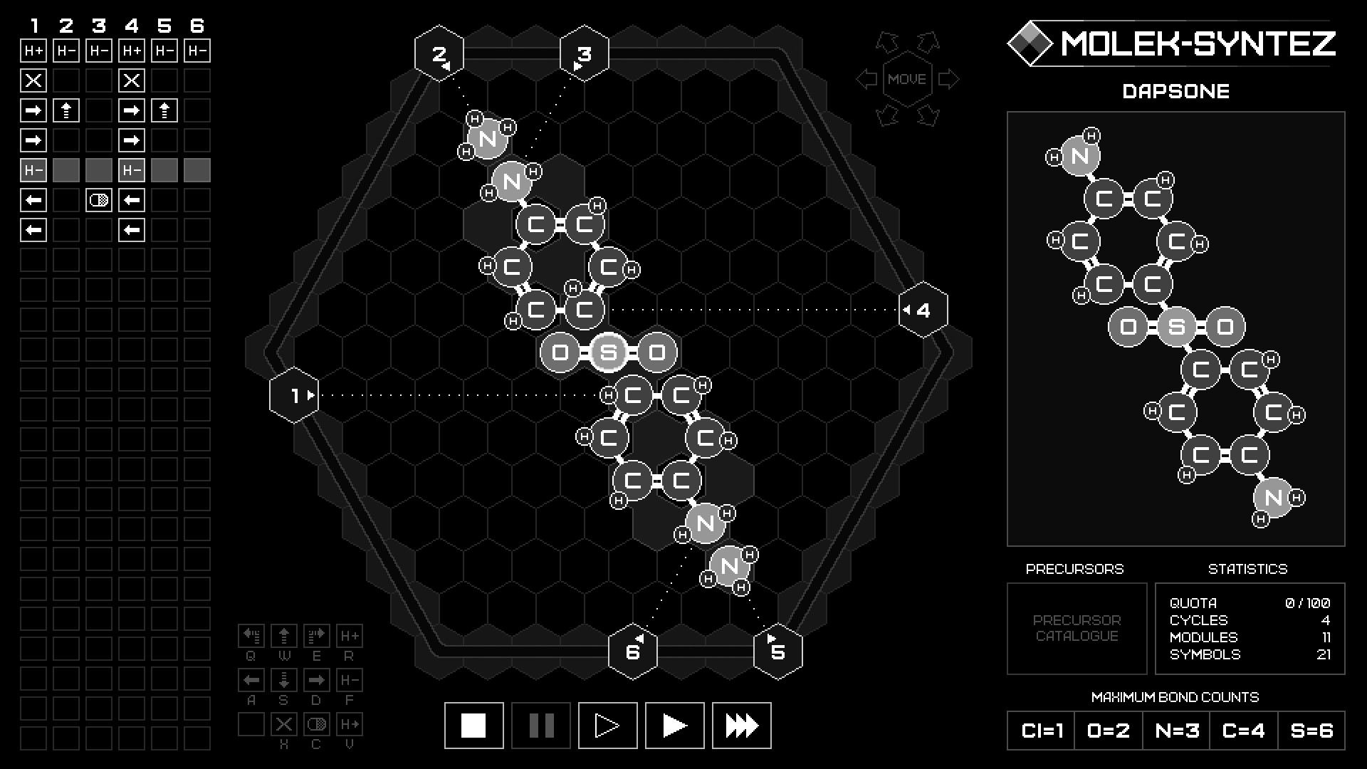 MOLEK-SYNTEZ screenshot 2