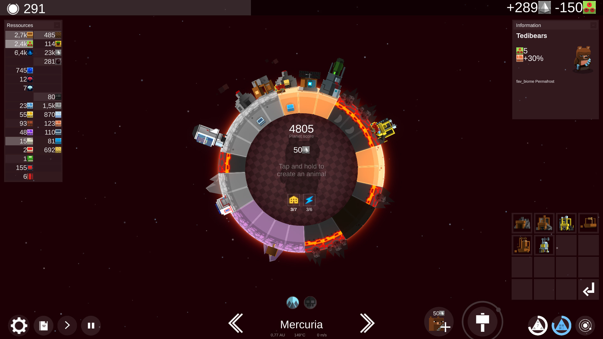 A Planet of Mine Legacy screenshot 2
