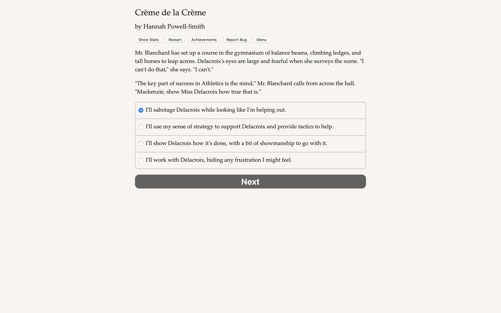 Creme de la Creme screenshot 3