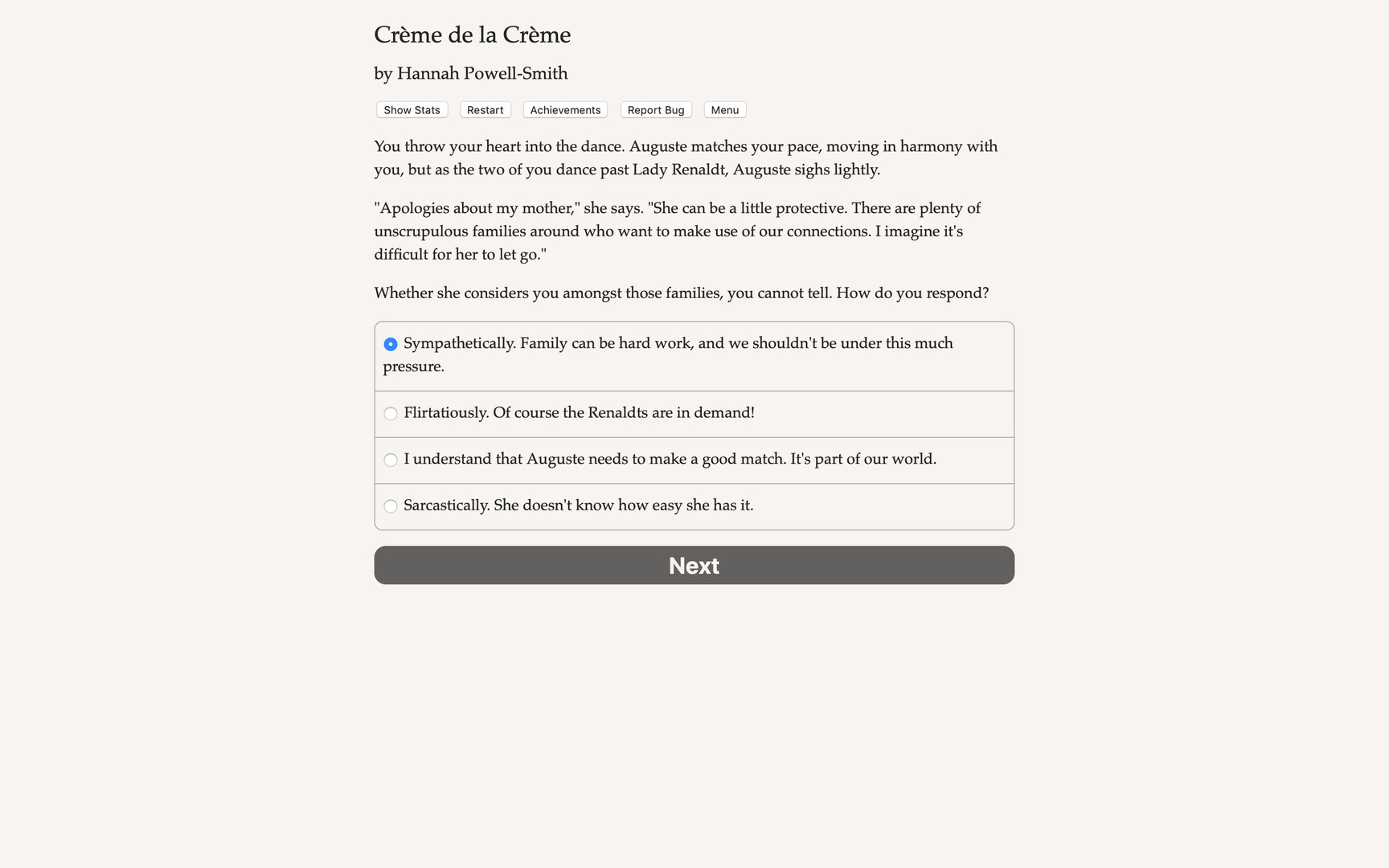 Creme de la Creme screenshot 4