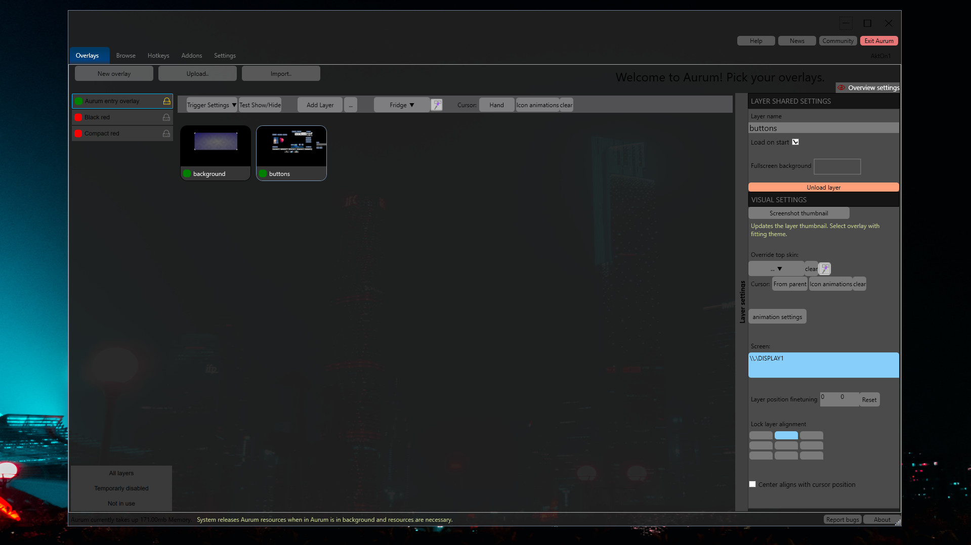 Aurum - Control Center Creator screenshot 4