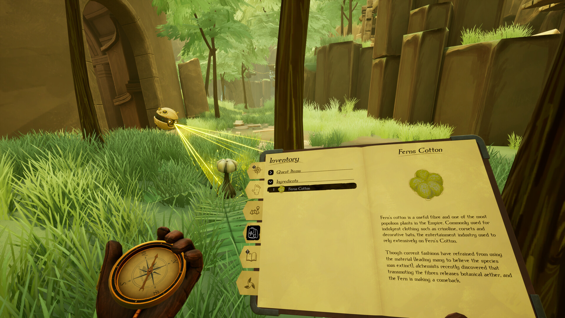 The Wilds of Dacrima: Field Notes from a Poorly Supervised Alchemist and his Unruly Clockwork Companion screenshot 3
