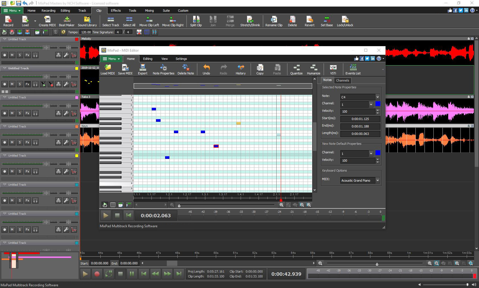 MixPad screenshot 4