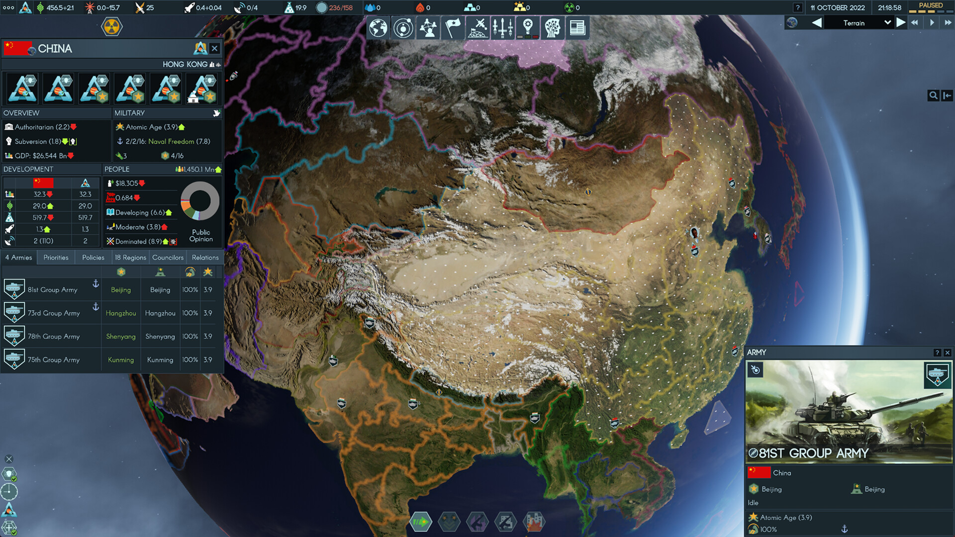 Terra Invicta screenshot 1