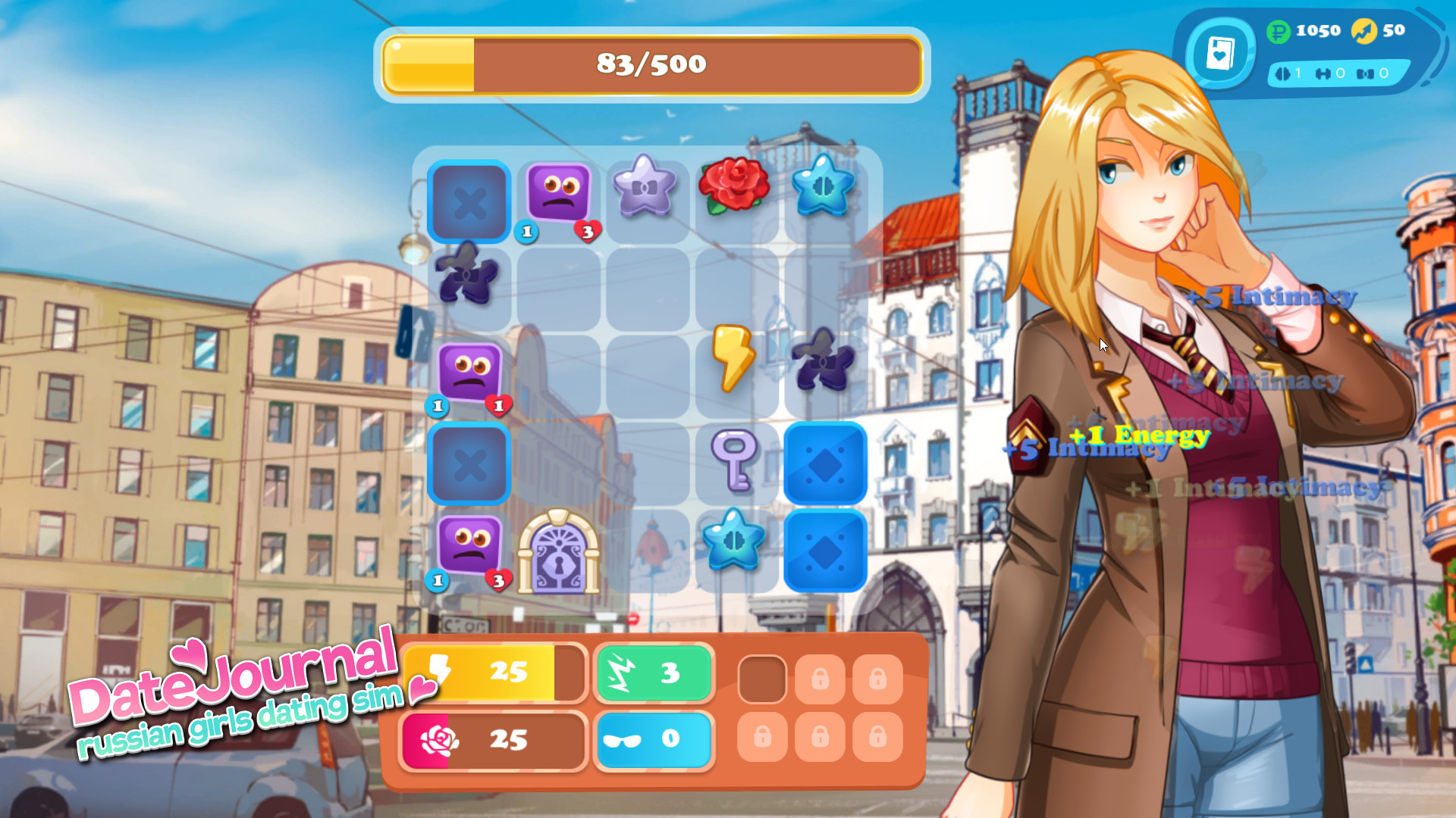 DateJournal: Russian Girls Dating Sim screenshot 3