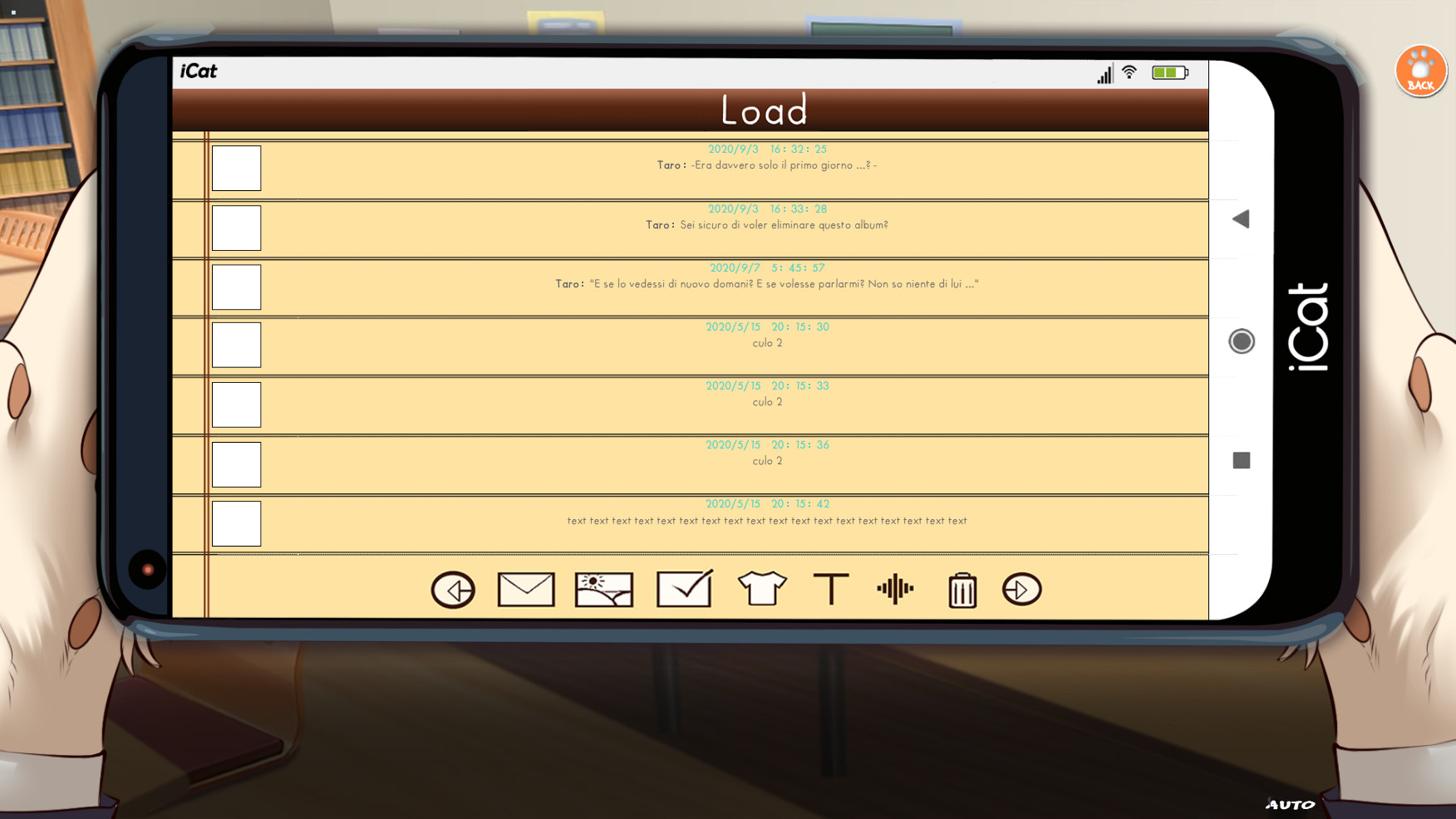 Taro: a fluffy visual novel screenshot 6