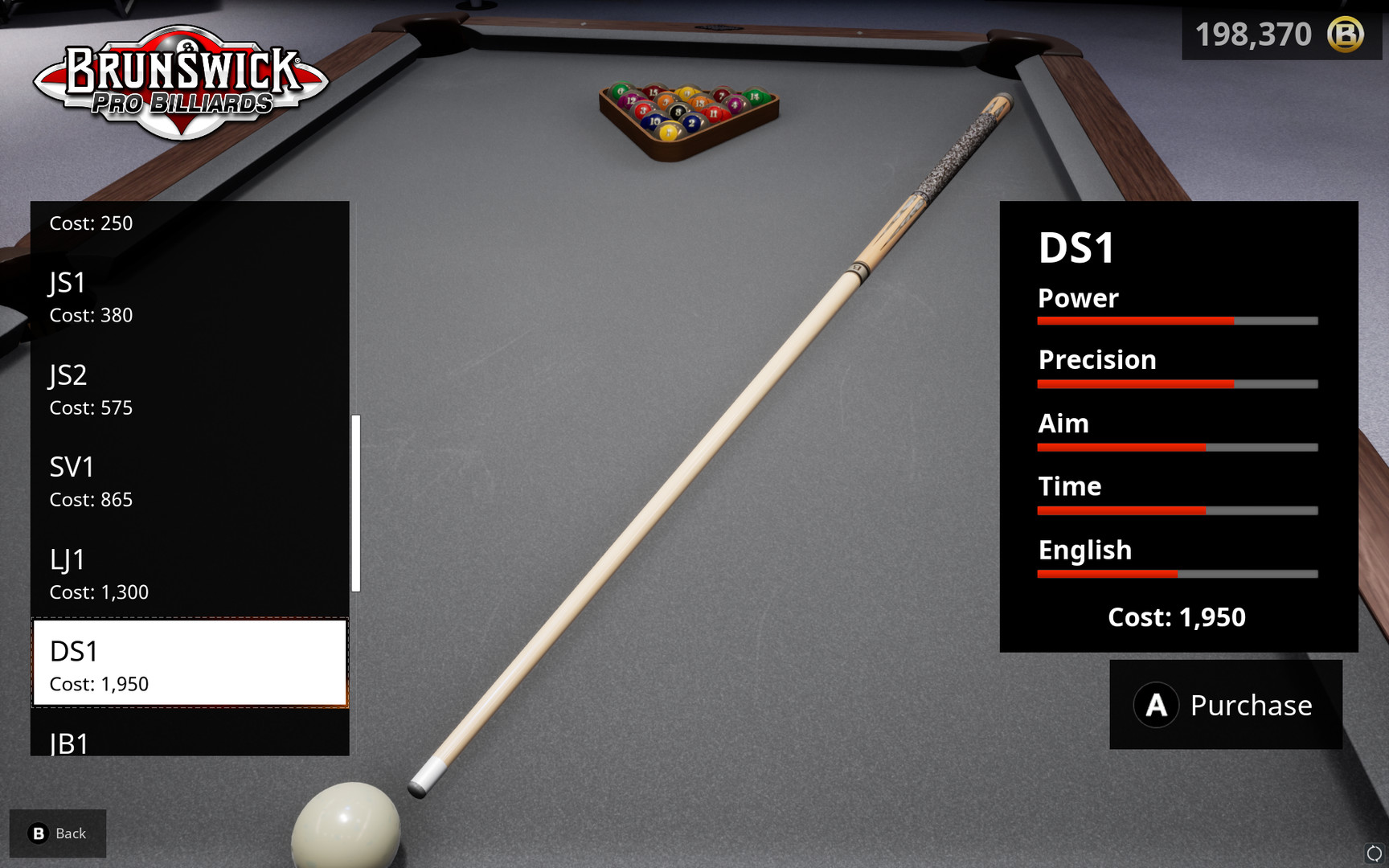 Brunswick Pro Billiards screenshot 3