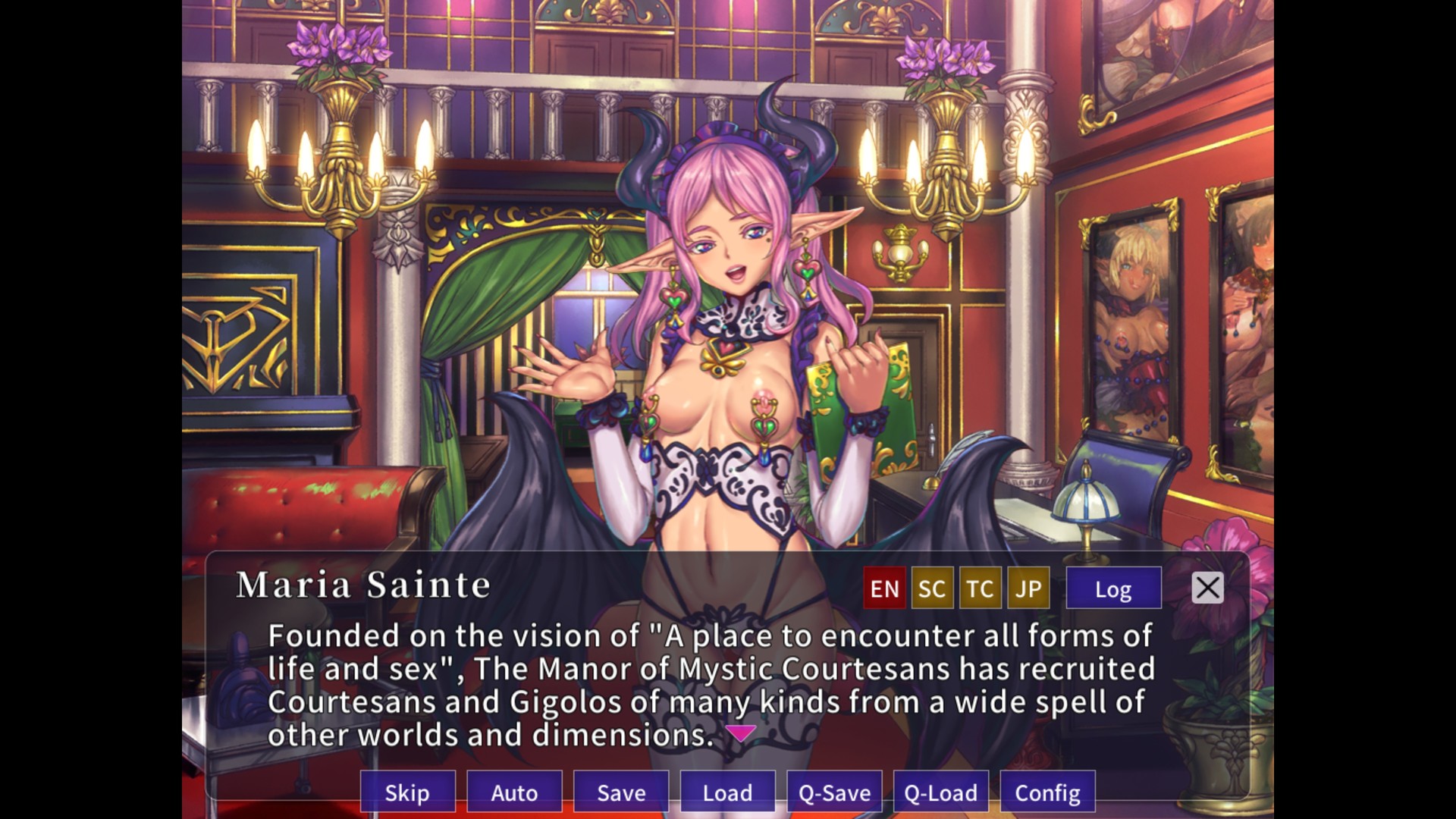 Manor of Mystic Courtesans screenshot 1