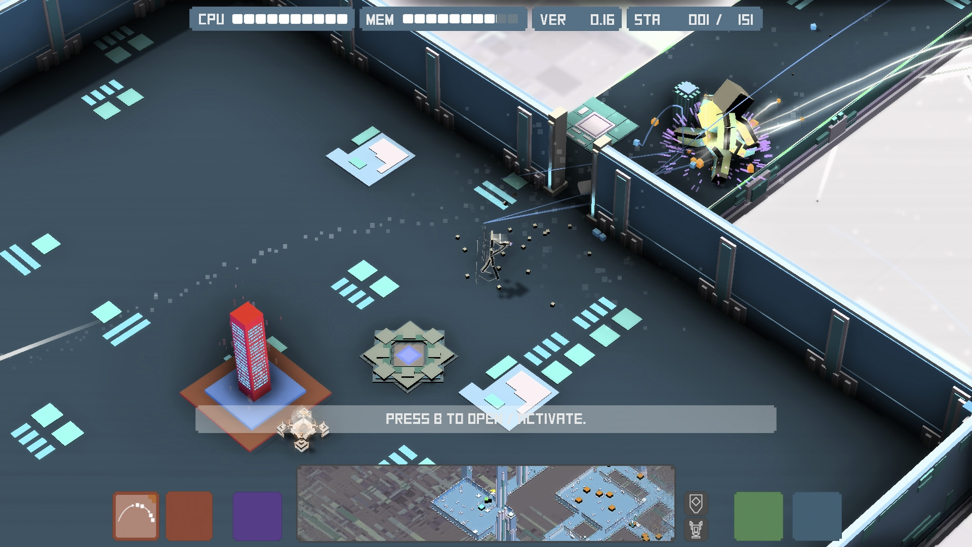 OS Omega: Retro Shooter screenshot 1