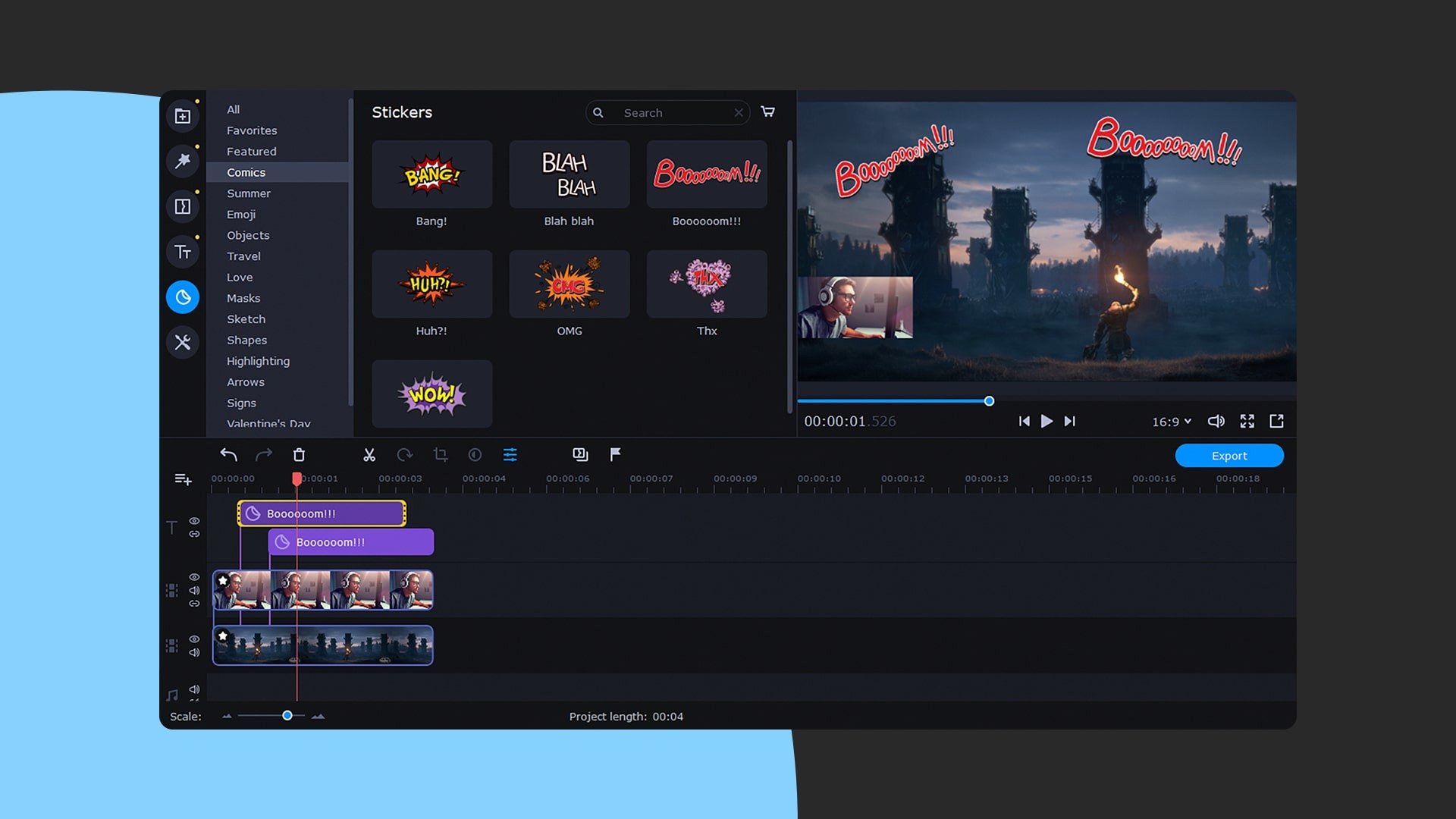 Movavi Video Suite 2020 Steam Edition - - Video Making Software - Edit, Convert, Capture Screen, and more screenshot 2