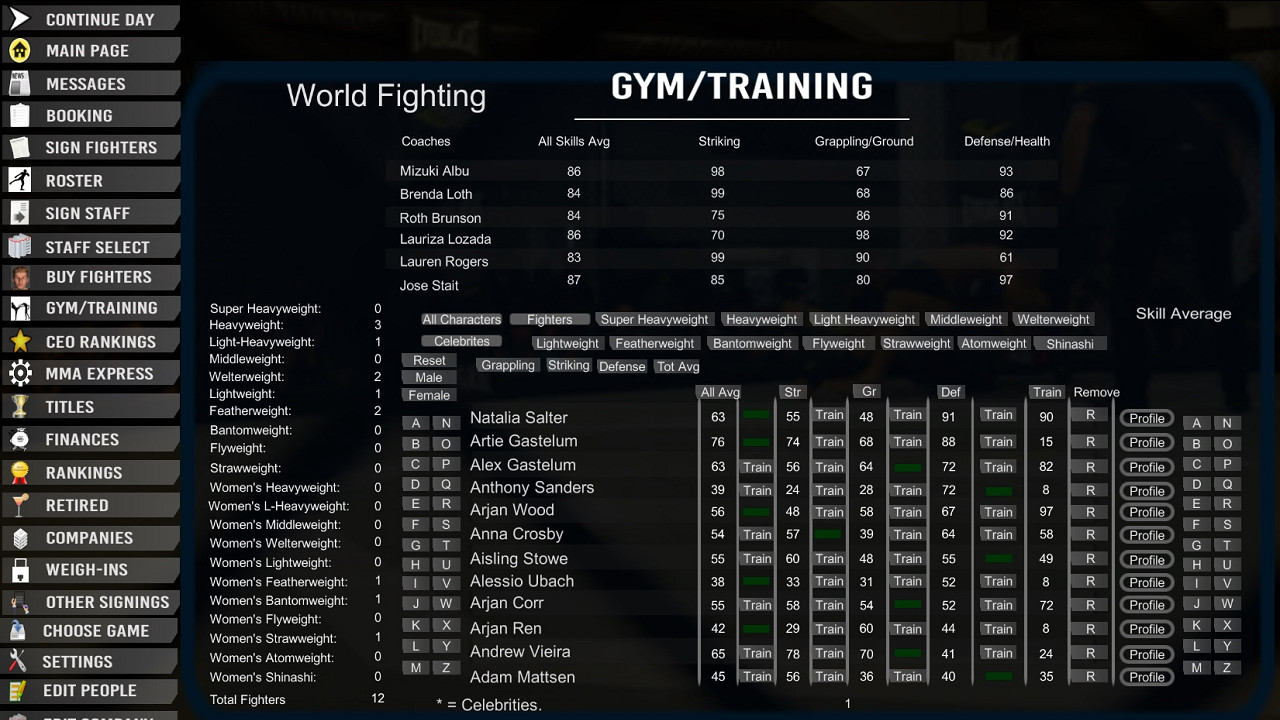 MMA President screenshot 4