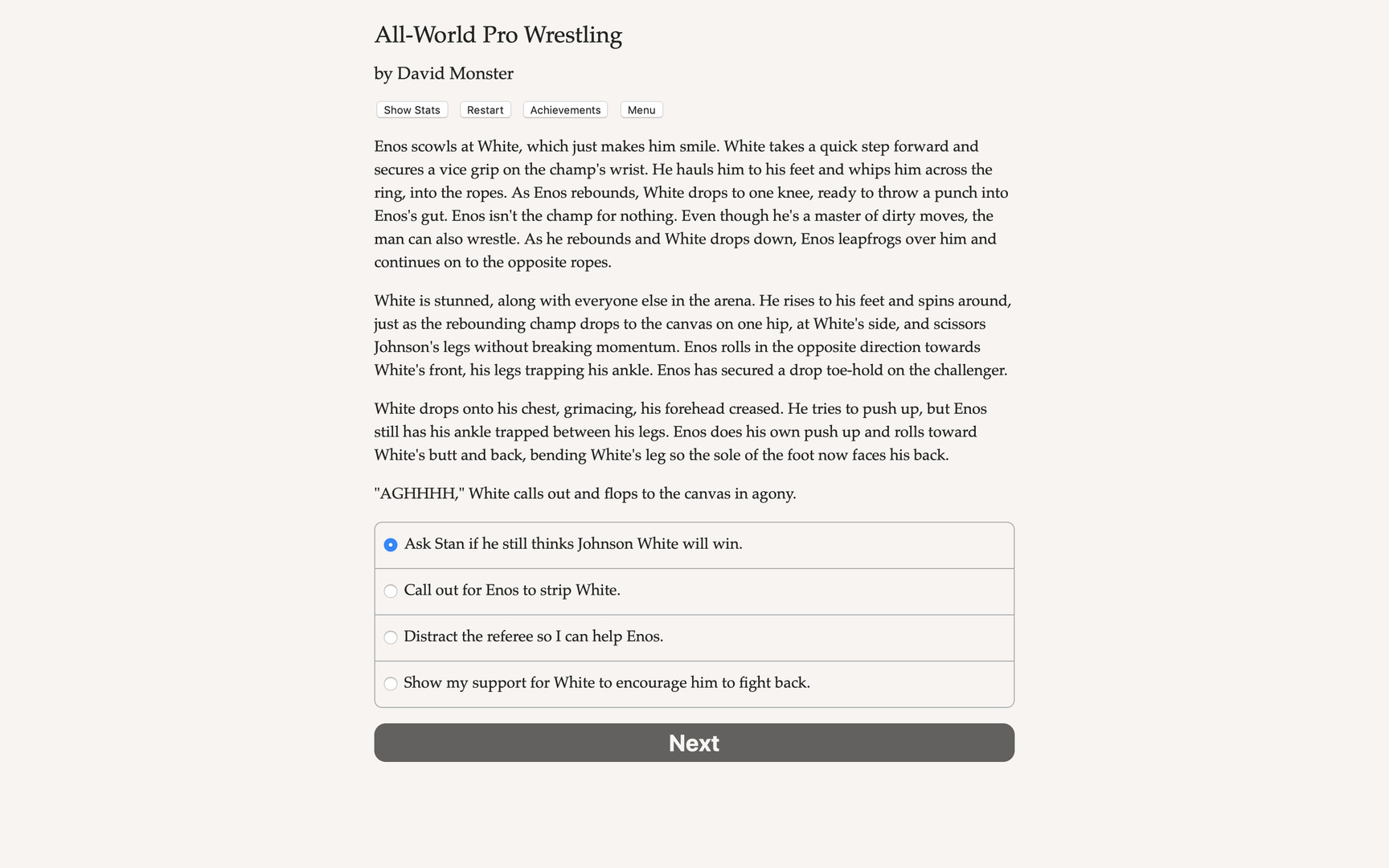 All World Pro Wrestling screenshot 5