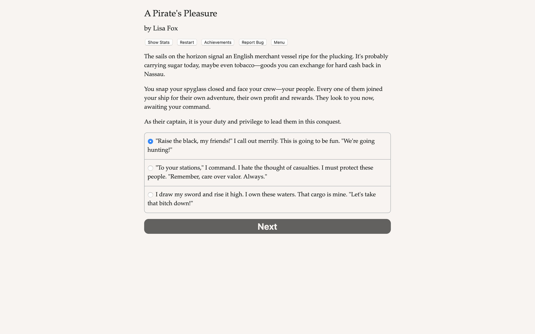 A Pirate's Pleasure screenshot 1