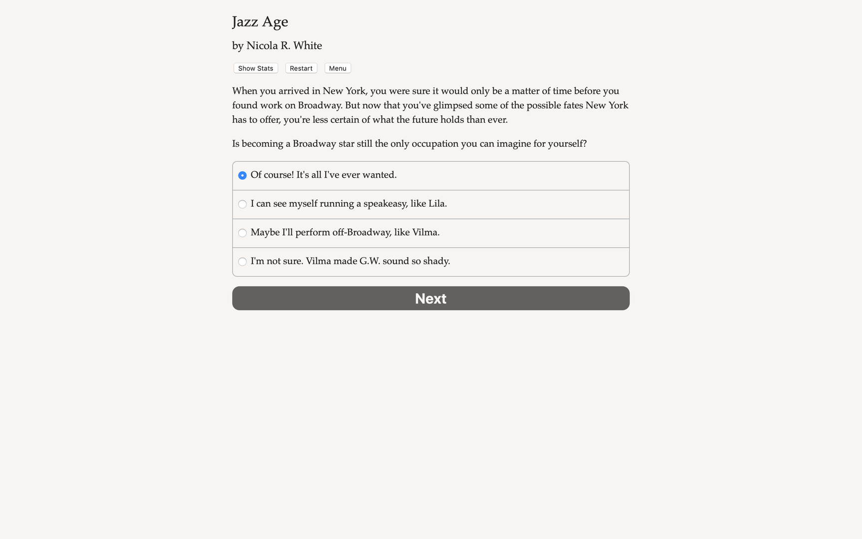 Jazz Age screenshot 1